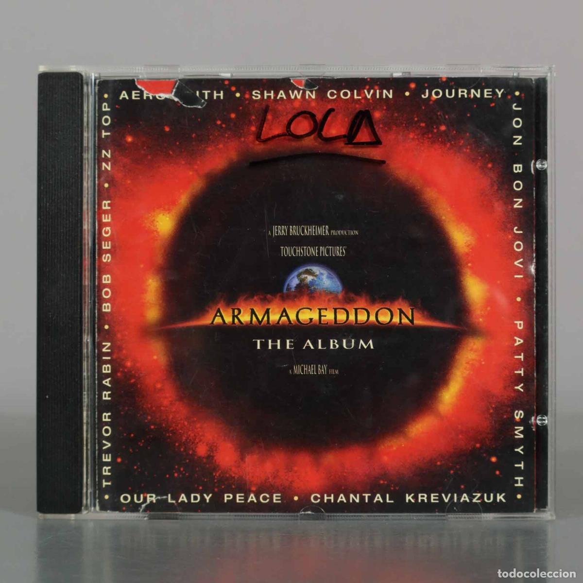 CDs de M&uacute;sica: CD. Armageddon - The Album - Aerosmith, Journey, Jon Bon Jovi, Patty Smyth, Shawn Colvin, Bob Seger