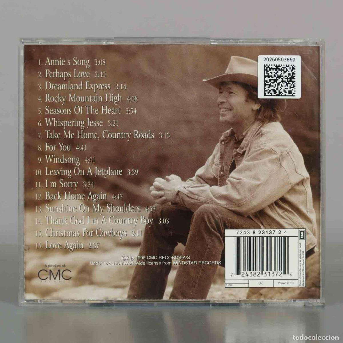 CDs de m&uacute;sica: CD. The Unplugged Collection - John Denver - Foto 2