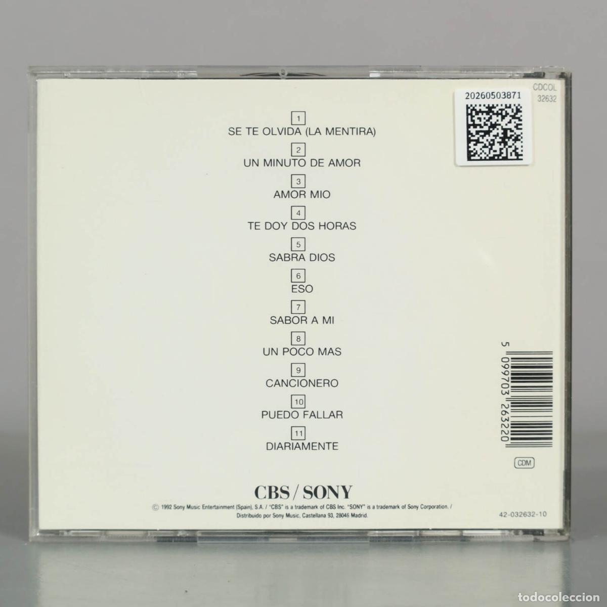 CDs de m&uacute;sica: CD. Sabor a M&iacute; - Los Panchos - Foto 2