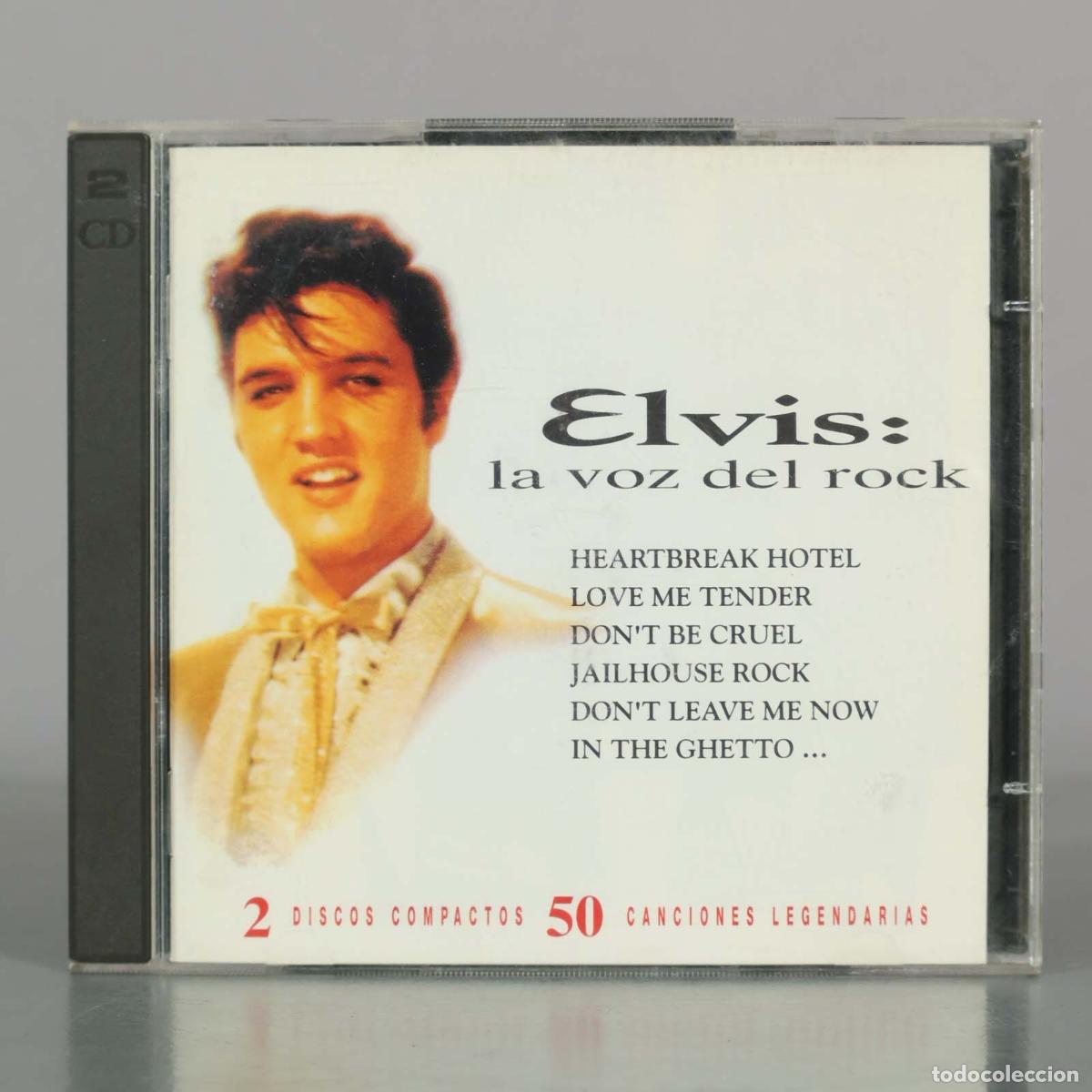 CDs de M&uacute;sica: CD. Elvis: la voz del rock - Elvis Presley