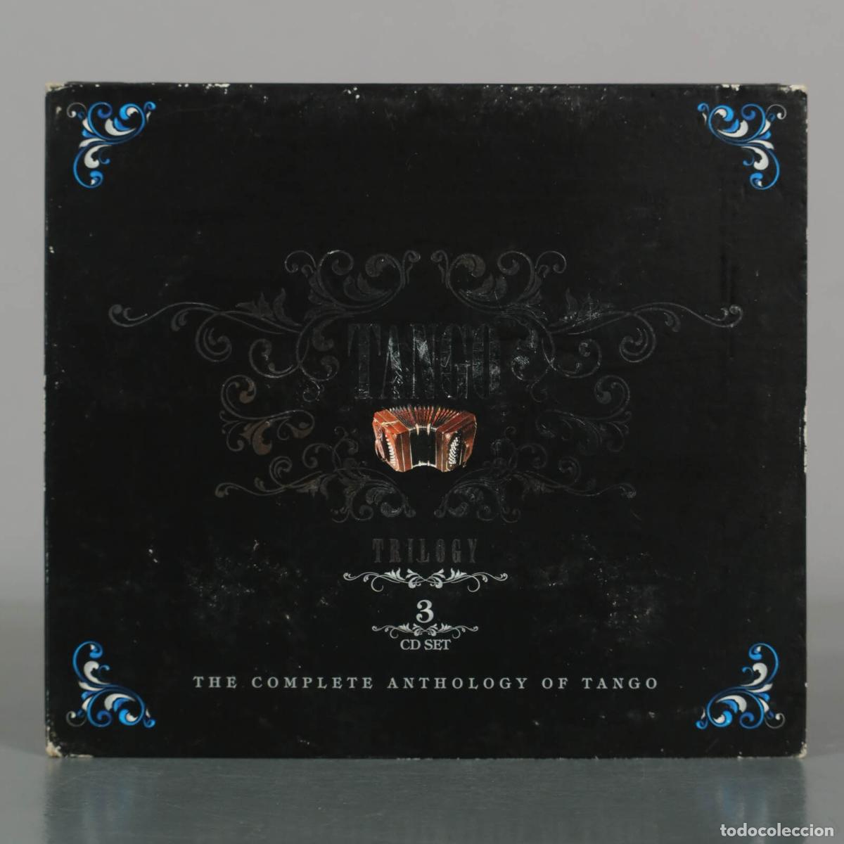 CDs de M&uacute;sica: CD. Tango Trilogy: The Complete Anthology of Tango - Juan D&acute;Arienzo, Carlos Gardel, Astor Piazzolla