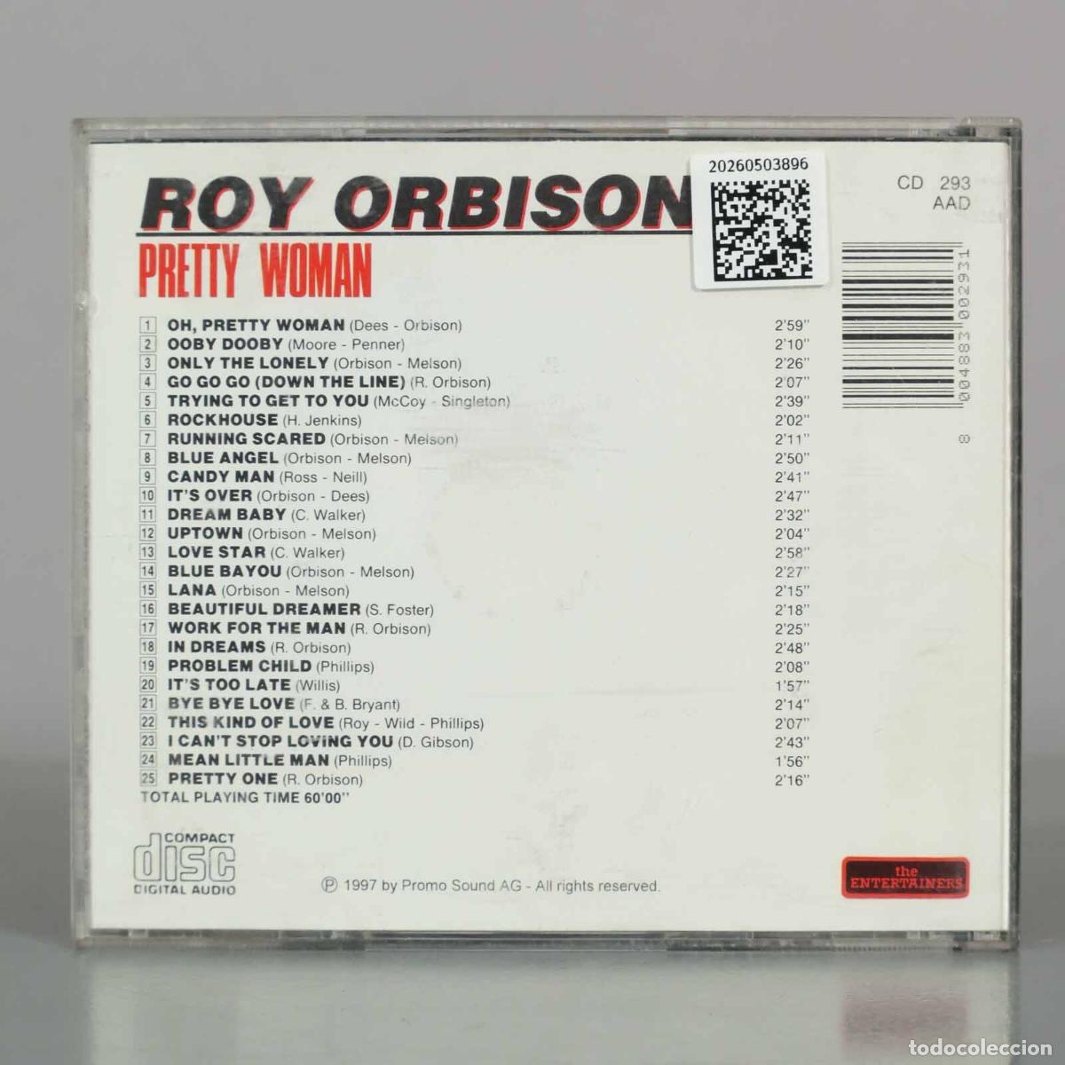 CDs de m&uacute;sica: CD. Pretty Woman - Roy Orbison - Foto 2