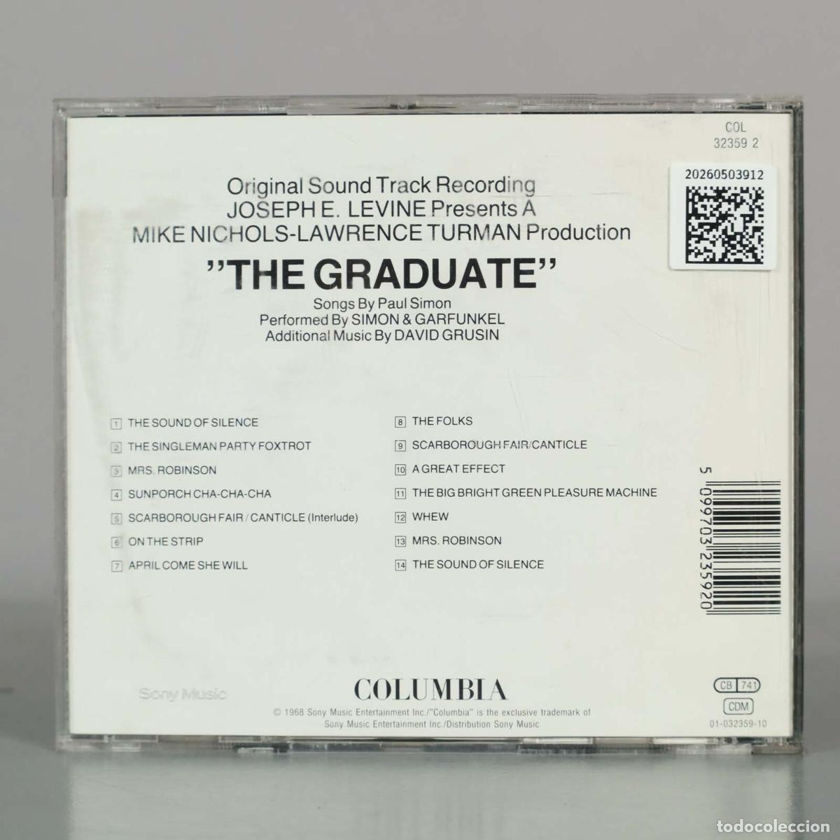 CDs de m&uacute;sica: CD. The Graduate - Simon and Garfunkel - Foto 2