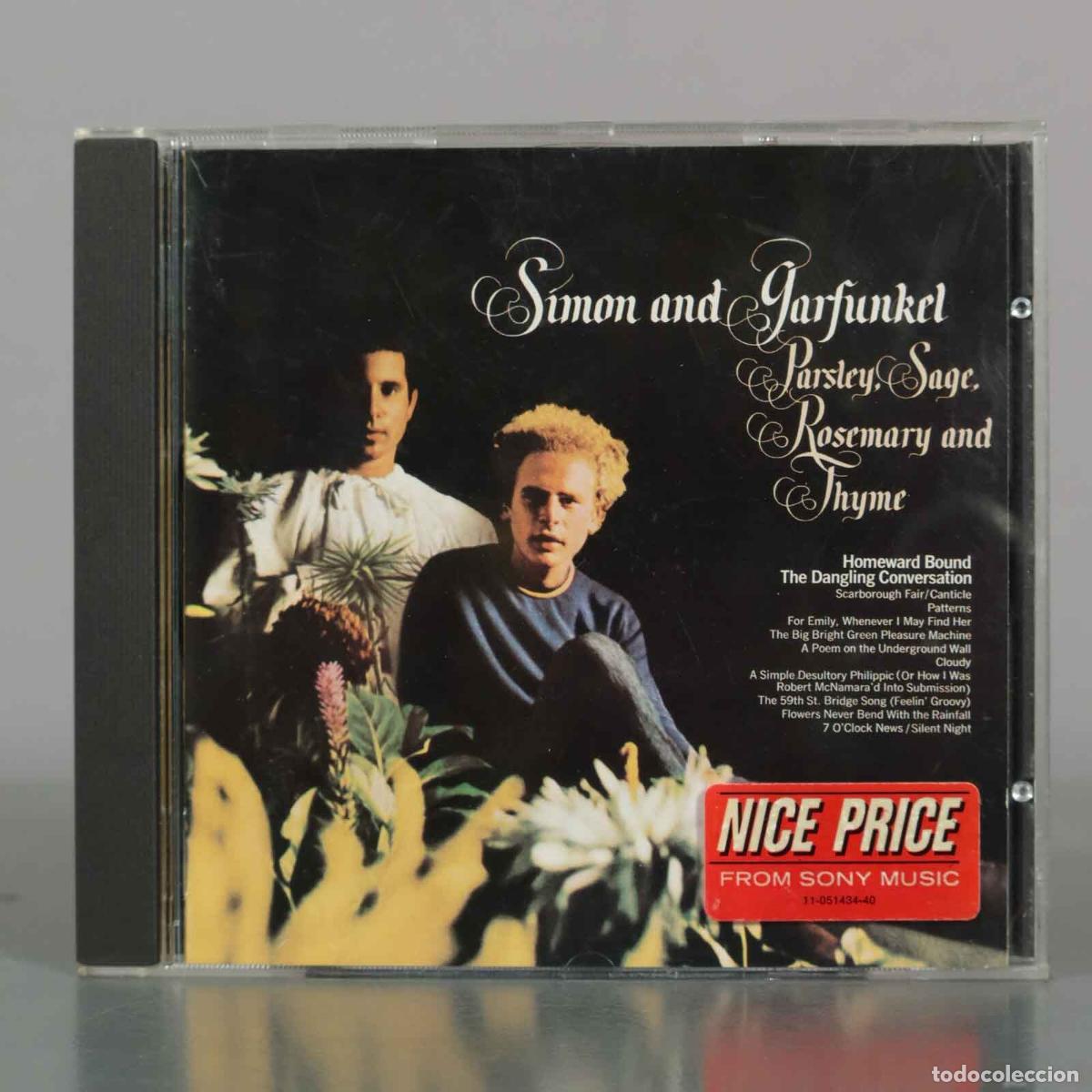CDs de M&uacute;sica: CD. Parsley, Sage, Rosemary and Thyme - Simon and Garfunkel
