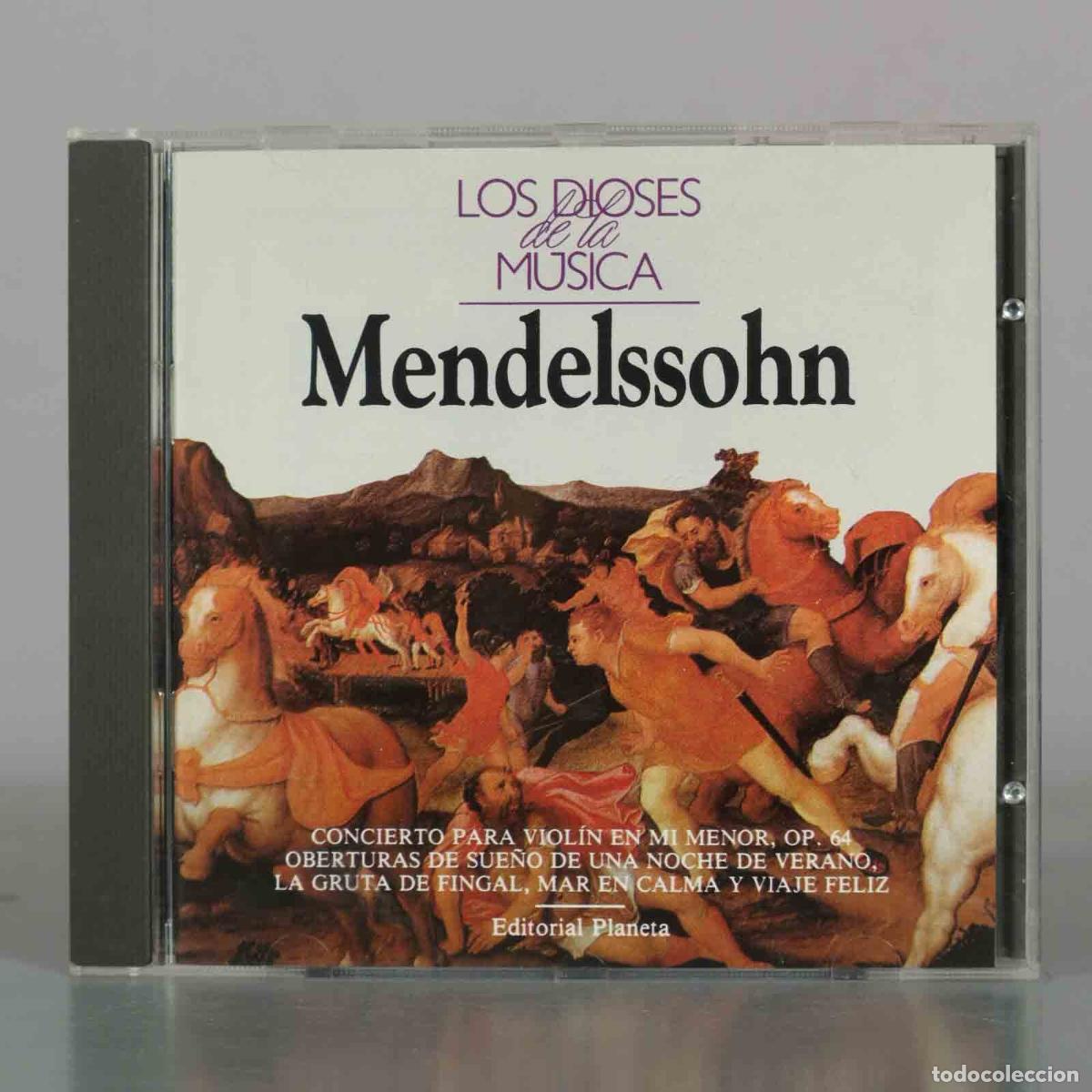 CDs de M&uacute;sica: CD. Los Dioses de la M&uacute;sica: Mendelssohn - Concierto Para Viol&iacute;n En Mi Menor, Op. 64 / Sue&ntilde;o De Una