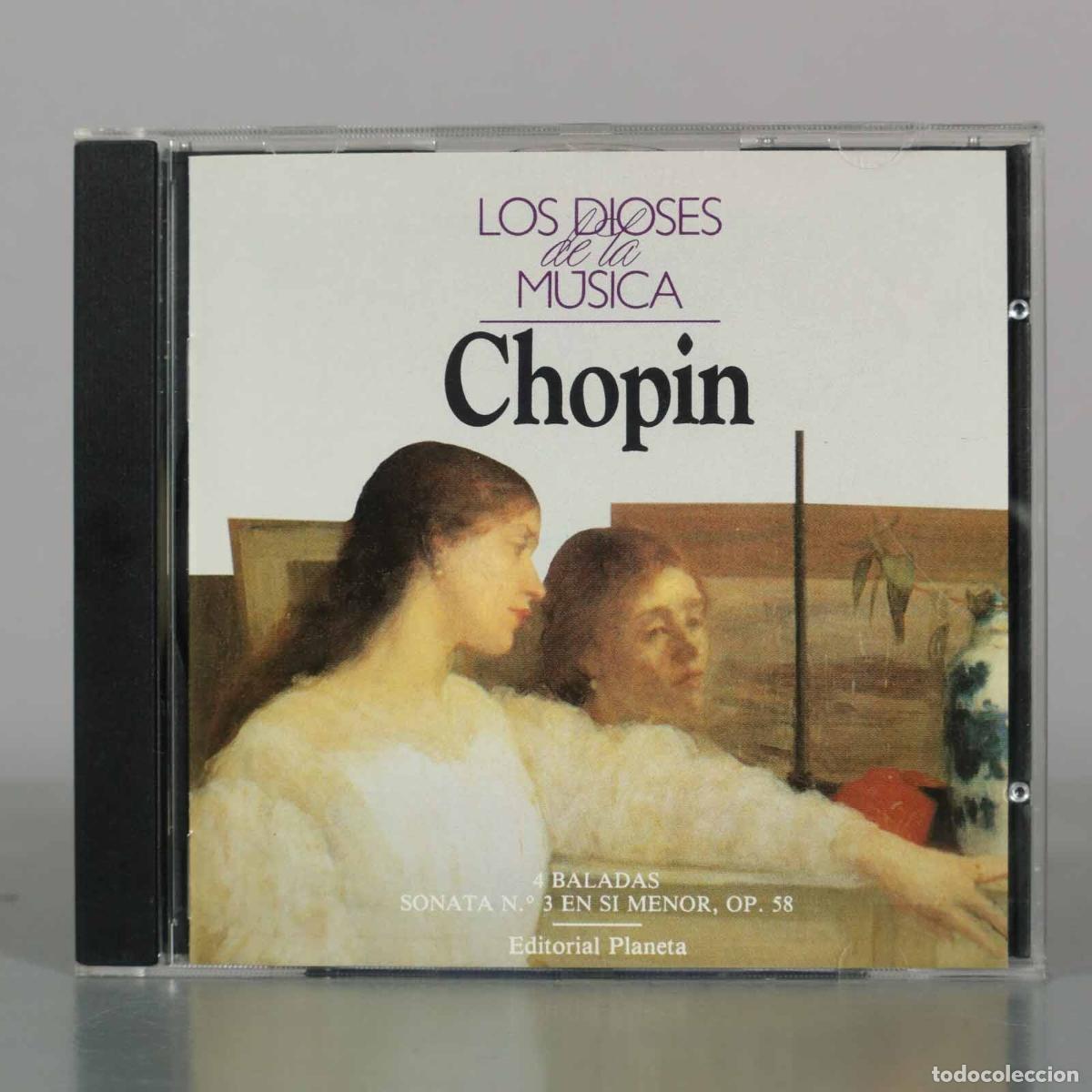 CDs de M&uacute;sica: CD. Los Dioses de la M&uacute;sica - Fr&eacute;d&eacute;ric Chopin - Editorial Planeta