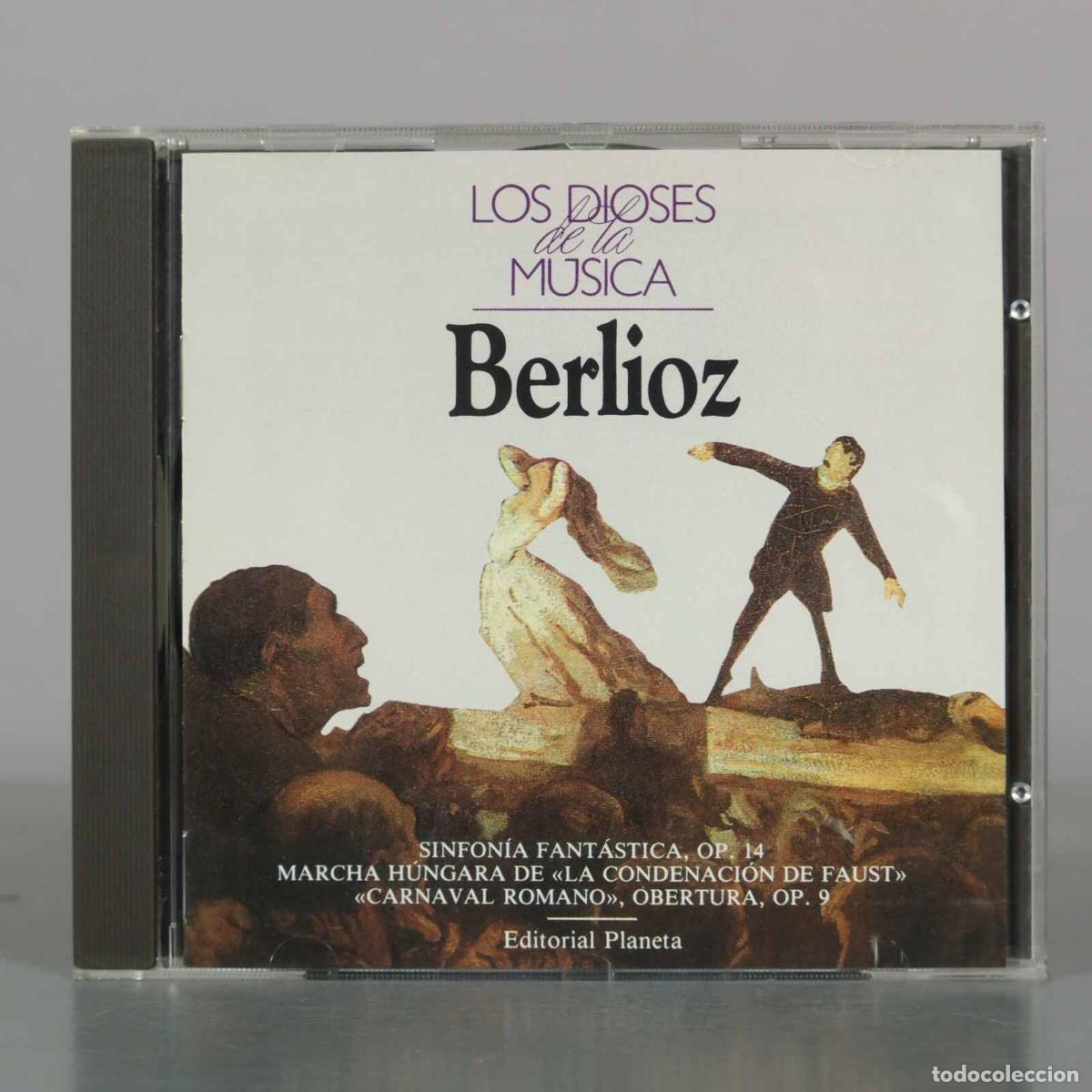 CDs de M&uacute;sica: CD. Sinfon&iacute;a Fant&aacute;stica, Op. 14, Marcha H&uacute;ngara, Carnaval Romano, Op. 9 - Hector Berlioz, Carlo Zec