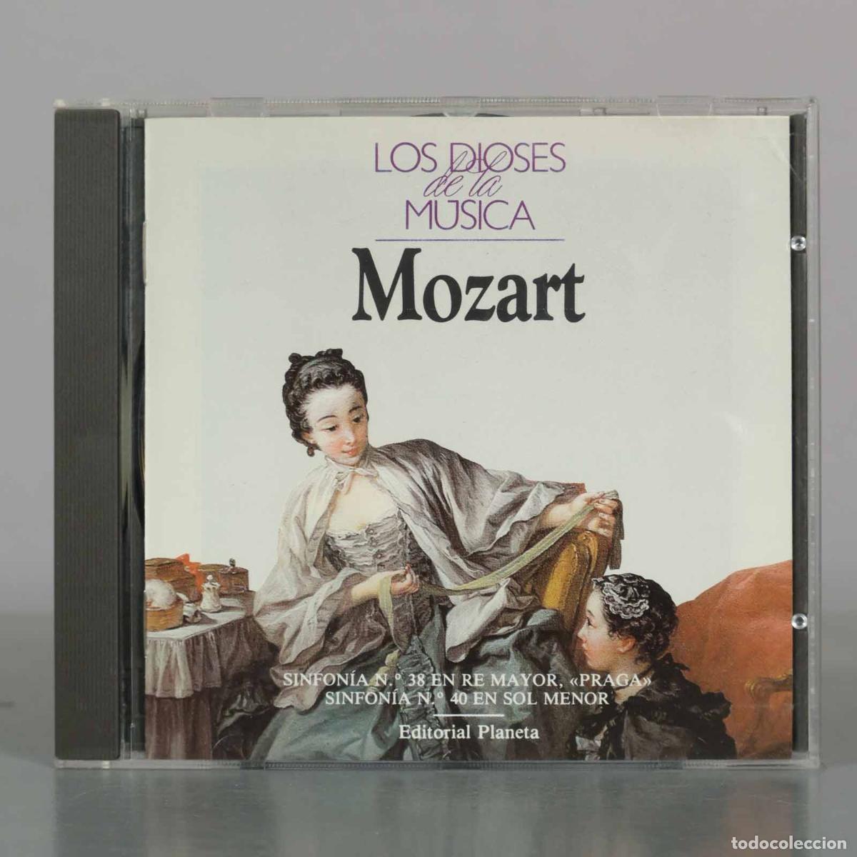 CDs de M&uacute;sica: CD. Los Dioses de la M&uacute;sica - Mozart - Sinfon&iacute;a N.&ordm; 38 en Re Mayor &laquo;Praga&raquo; / Sinfon&iacute;a N.&ordm; 40 en Sol