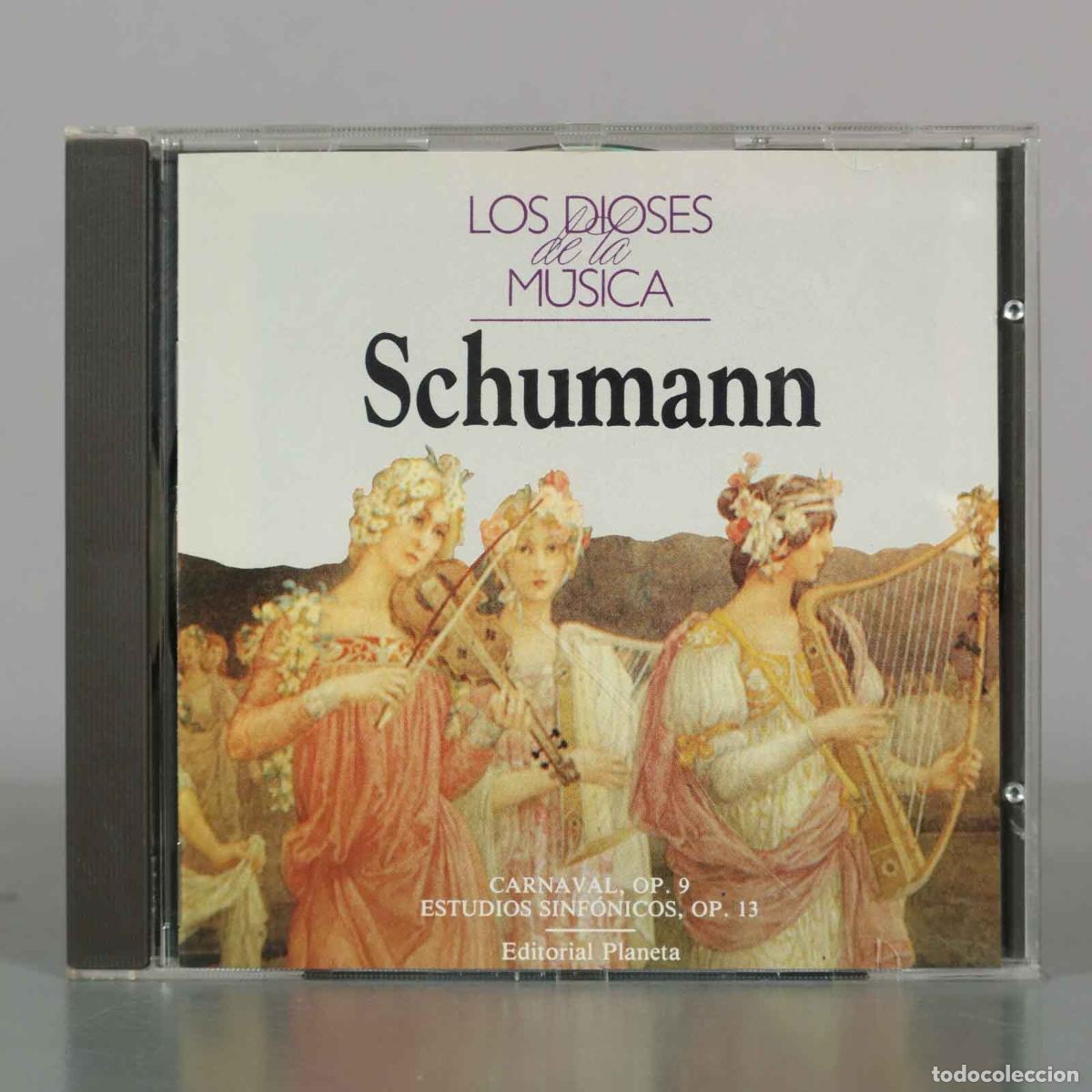 CDs de M&uacute;sica: CD. Schumann - Carnaval, Op. 9 - Estudios Sinf&oacute;nicos, Op. 13 - Editorial Planeta