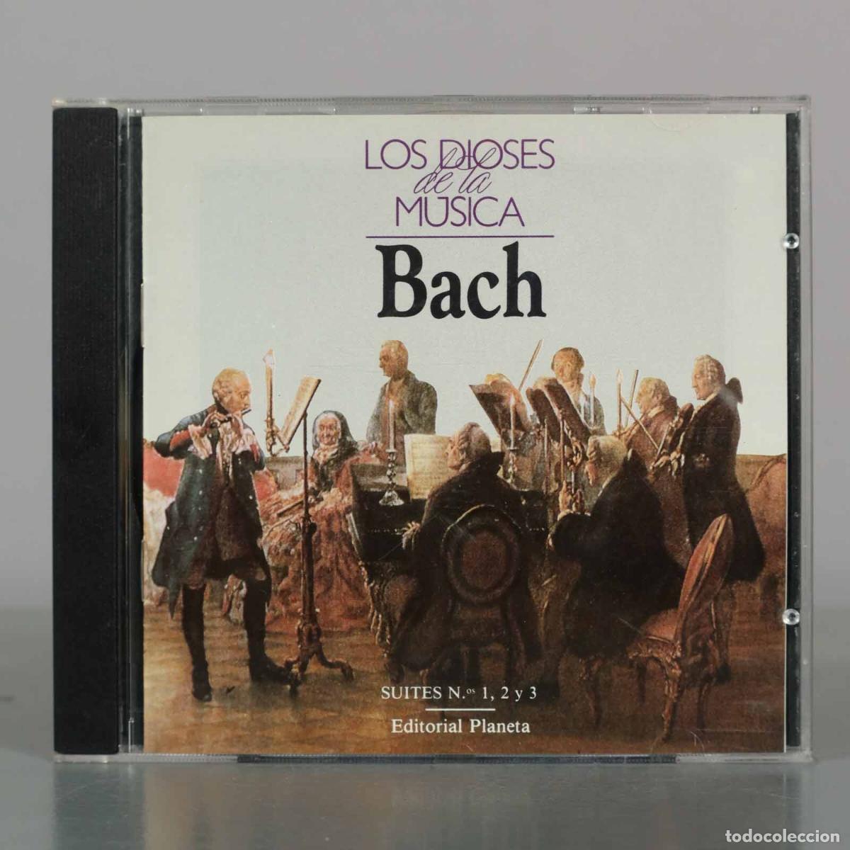 CDs de M&uacute;sica: CD. Los Dioses de la M&uacute;sica: Bach - Suites N.&ordm; 1, 2 y 3 - Editorial Planeta