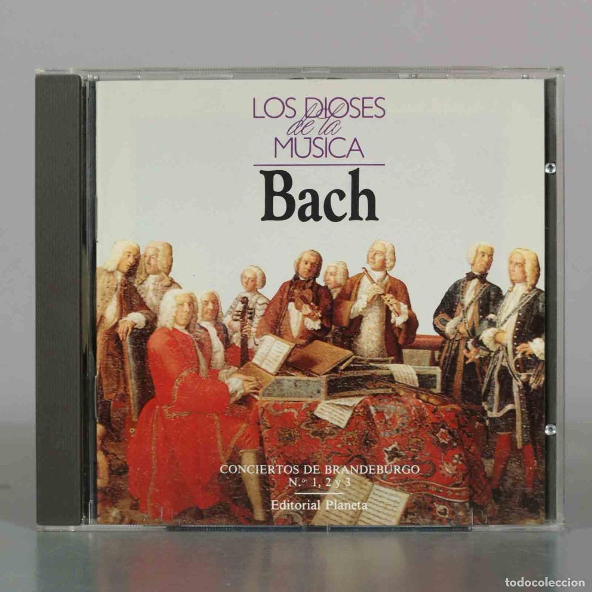CDs de M&uacute;sica: CD. Conciertos de Brandeburgo N.&ordm; 1, 2 y 3 - Bach - Los Dioses de la M&uacute;sica