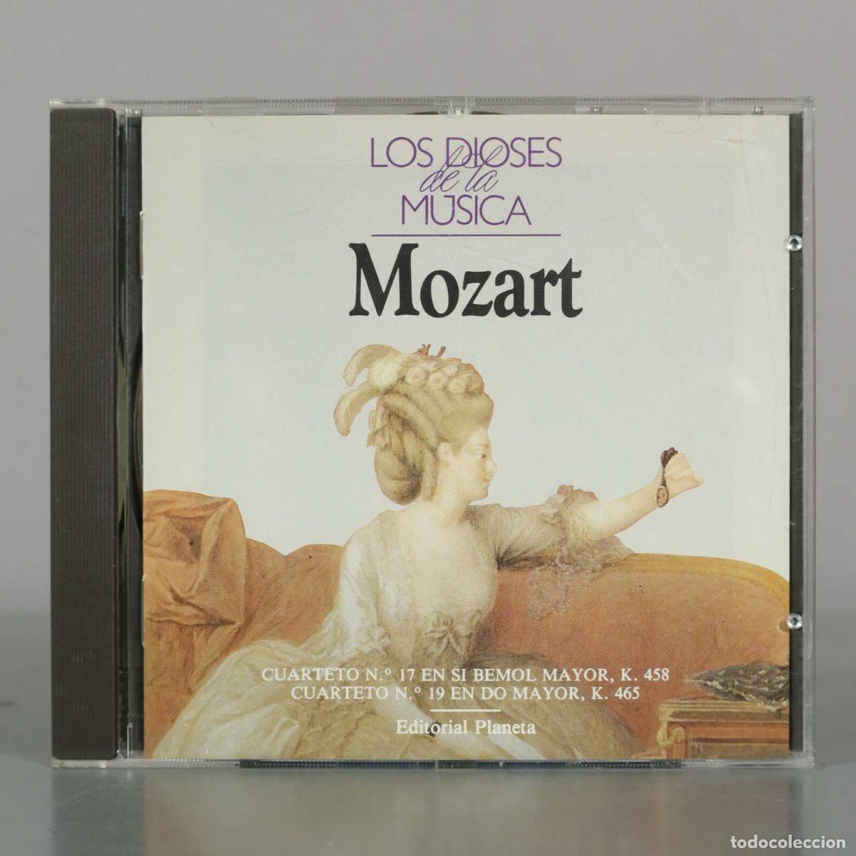 CDs de M&uacute;sica: CD. Los dioses de la m&uacute;sica: Mozart - Cuartetos N.&ordm; 17 y N.&ordm; 19 - Editorial Planeta