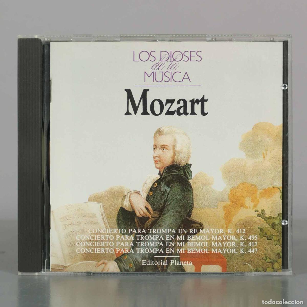 CDs de M&uacute;sica: CD. Los Dioses de la M&uacute;sica: Mozart. Conciertos para trompa - Editorial Planeta