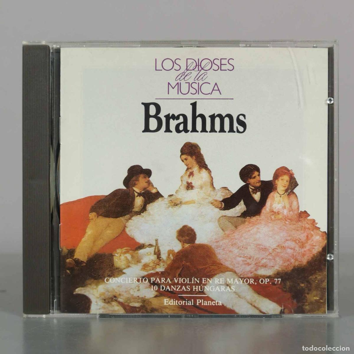 CDs de M&uacute;sica: CD. Concierto Para Viol&iacute;n En Re Mayor, Op. 77 / 10 Danzas H&uacute;ngaras - Johannes Brahms - Editorial Pl