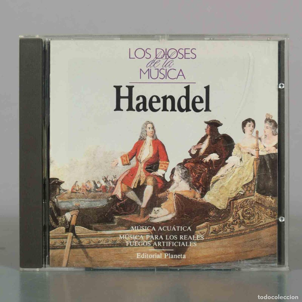 Music CDs: CD. Haendel - M&uacute;sica Acu&aacute;tica / M&uacute;sica Para Los Reales Fuegos Artificiales - Editorial Planeta