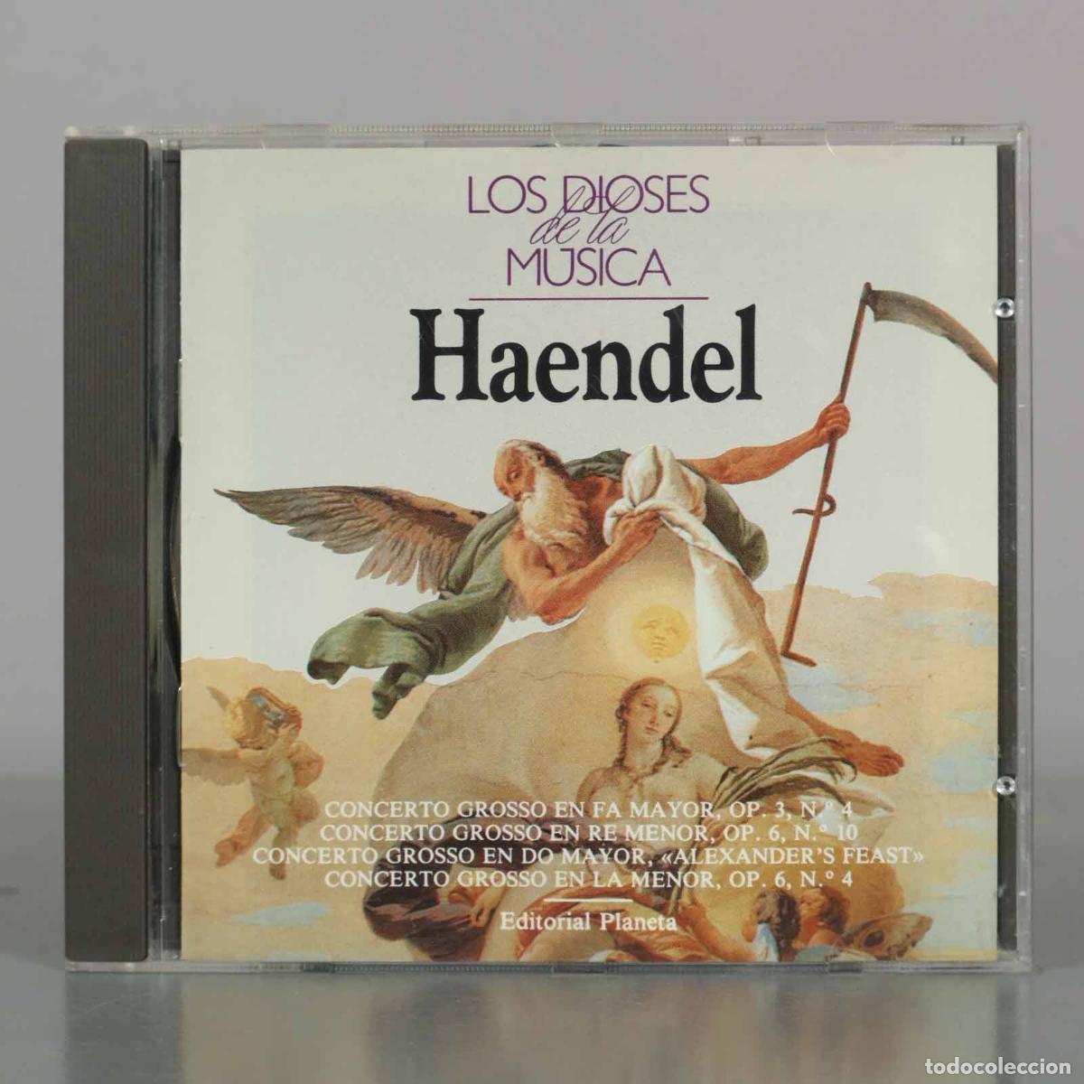 Music CDs: CD. Los Dioses de la M&uacute;sica: Haendel - Editorial Planeta