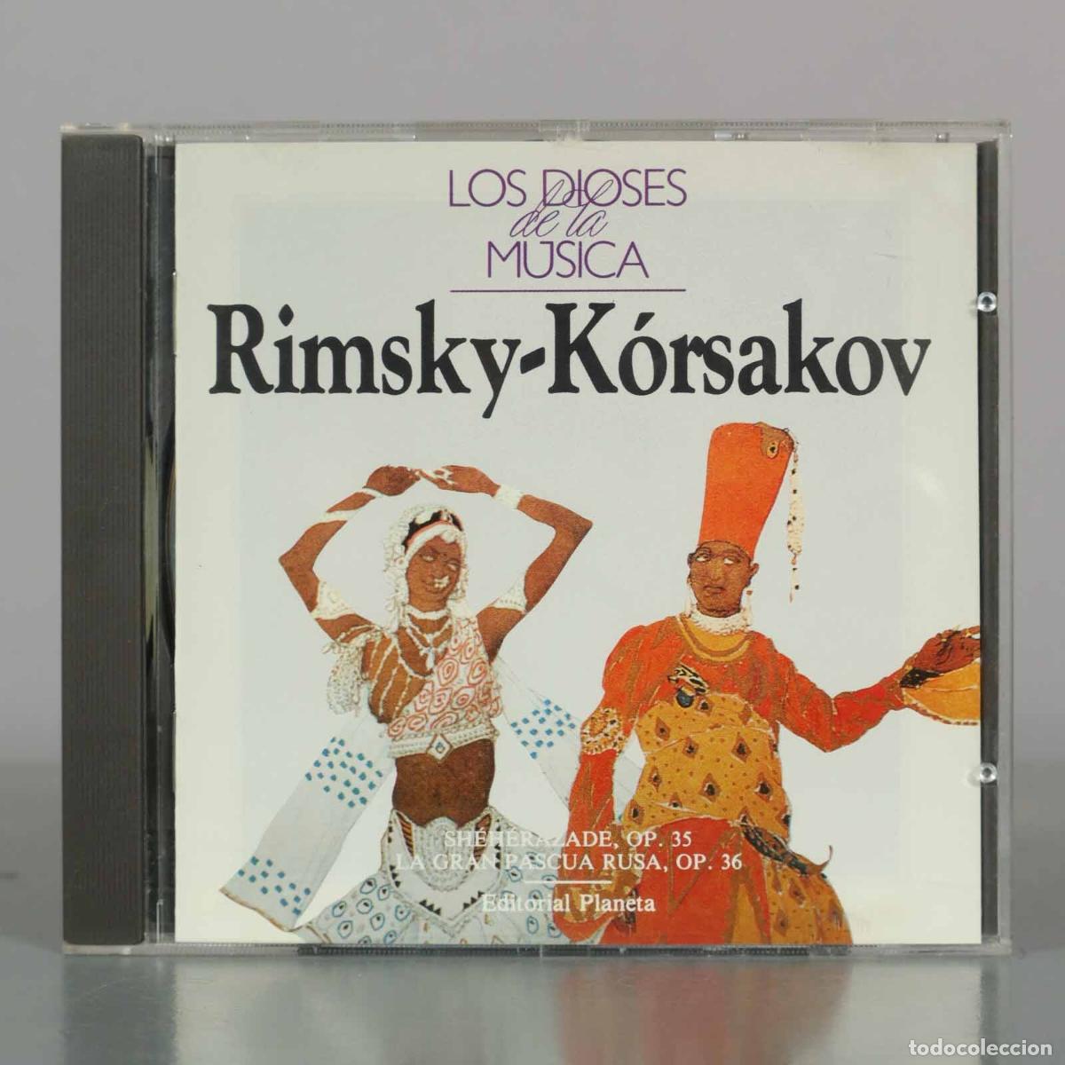 Music CDs: CD. Los Dioses de la M&uacute;sica N&ordm; 42: Rimsky-Korsakov - Scheherazade, La gran Pascua rusa - Editorial