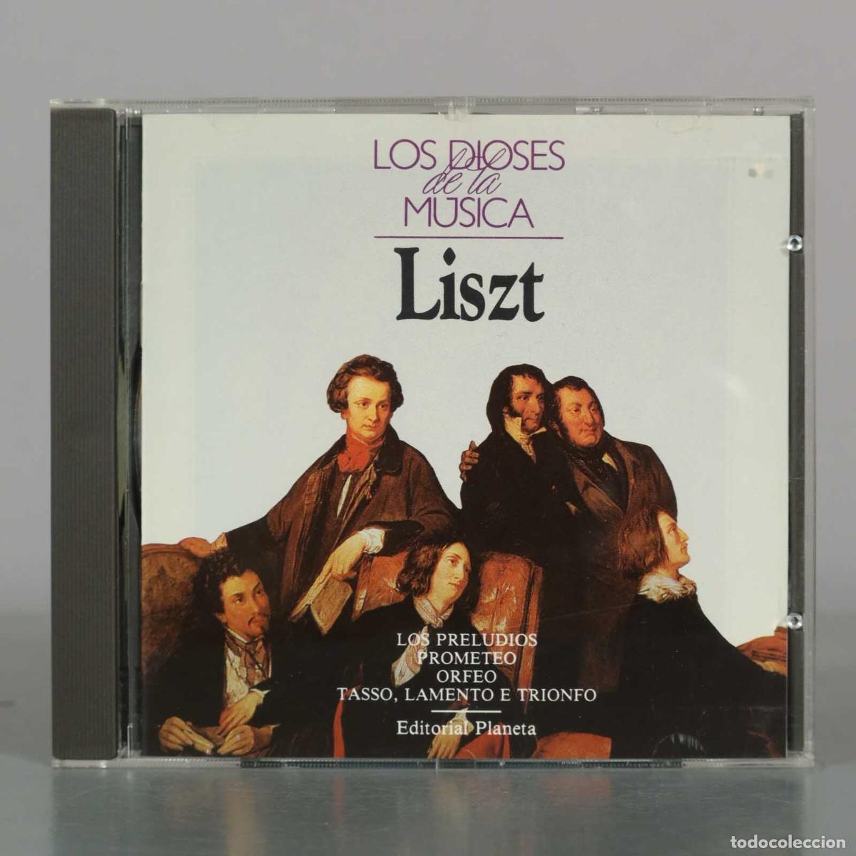 CDs de M&uacute;sica: CD. Los Dioses de la M&uacute;sica: Liszt - Los Preludios, Prometeo, Orfeo, Tasso, Lamento e Trionfo - Edi