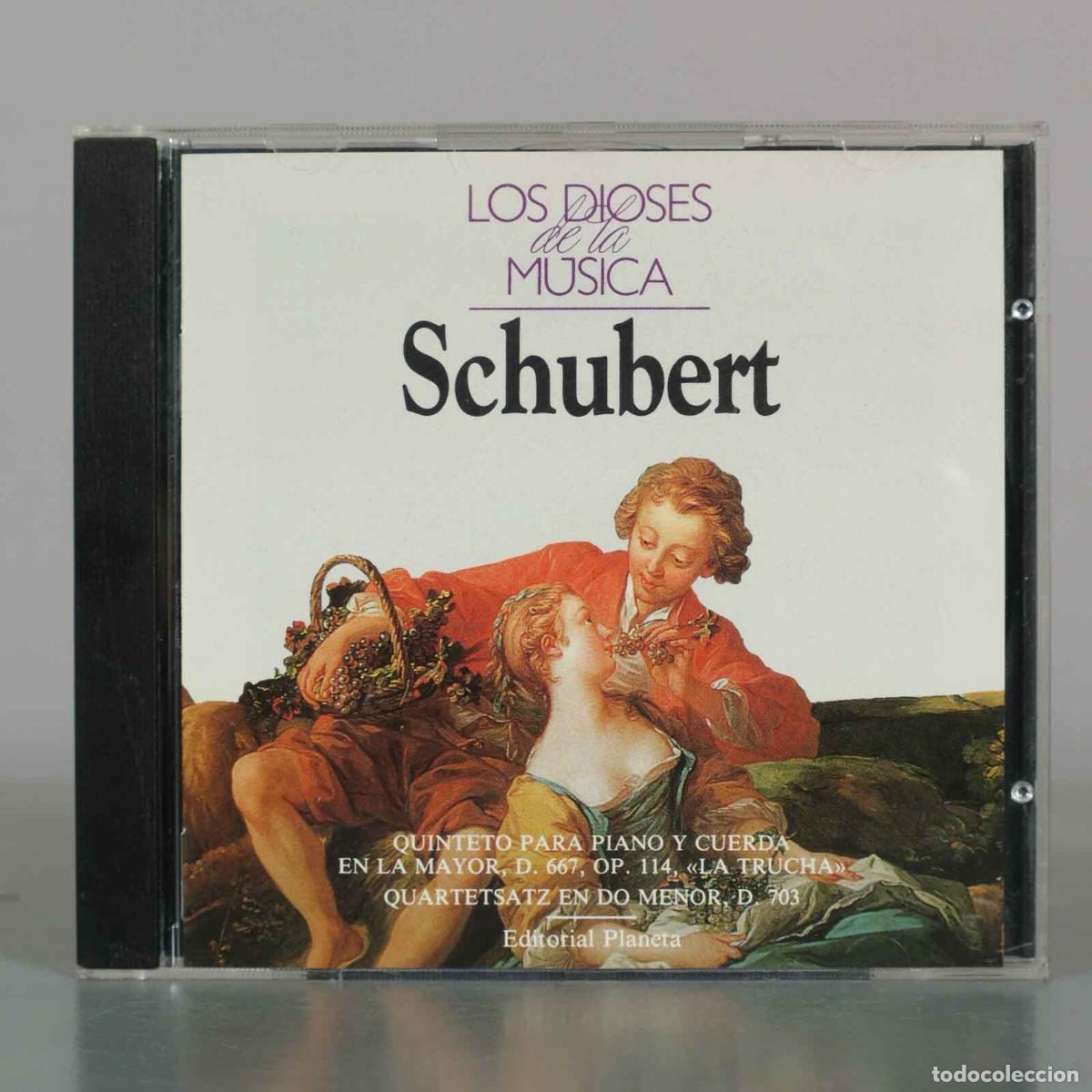CDs de M&uacute;sica: CD. Los dioses de la m&uacute;sica: Schubert - Cuarteto Caspar de Salo - Editorial Planeta