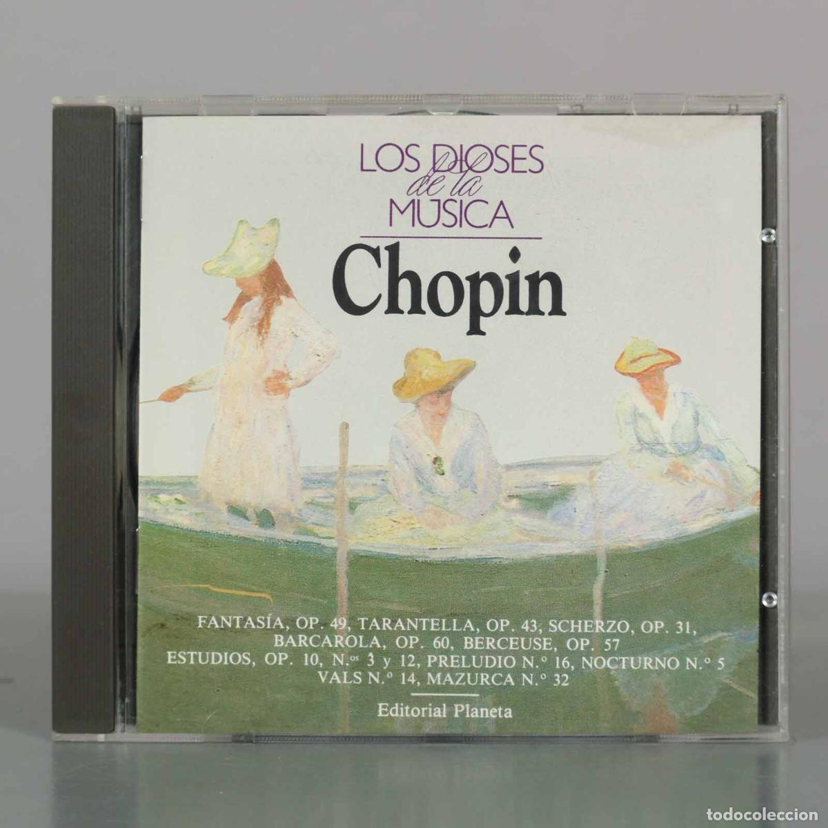 CDs de M&uacute;sica: CD. Los Dioses de la M&uacute;sica: Chopin - Editorial Planeta