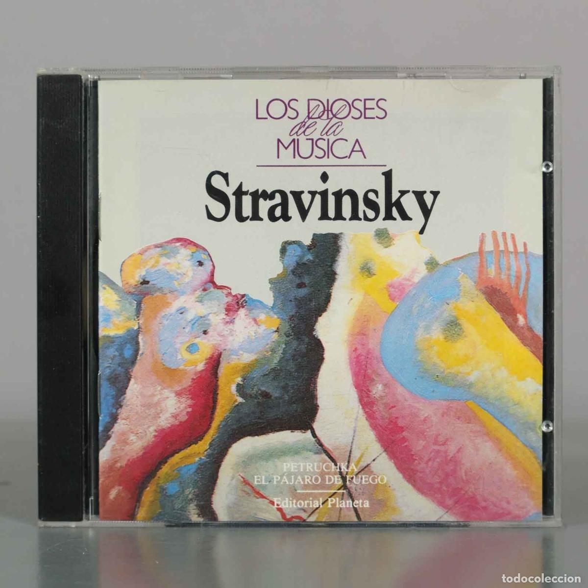 CDs de M&uacute;sica: CD. Los dioses de la m&uacute;sica: Stravinsky - Petruchka - El P&aacute;jaro de Fuego - Editorial Planeta