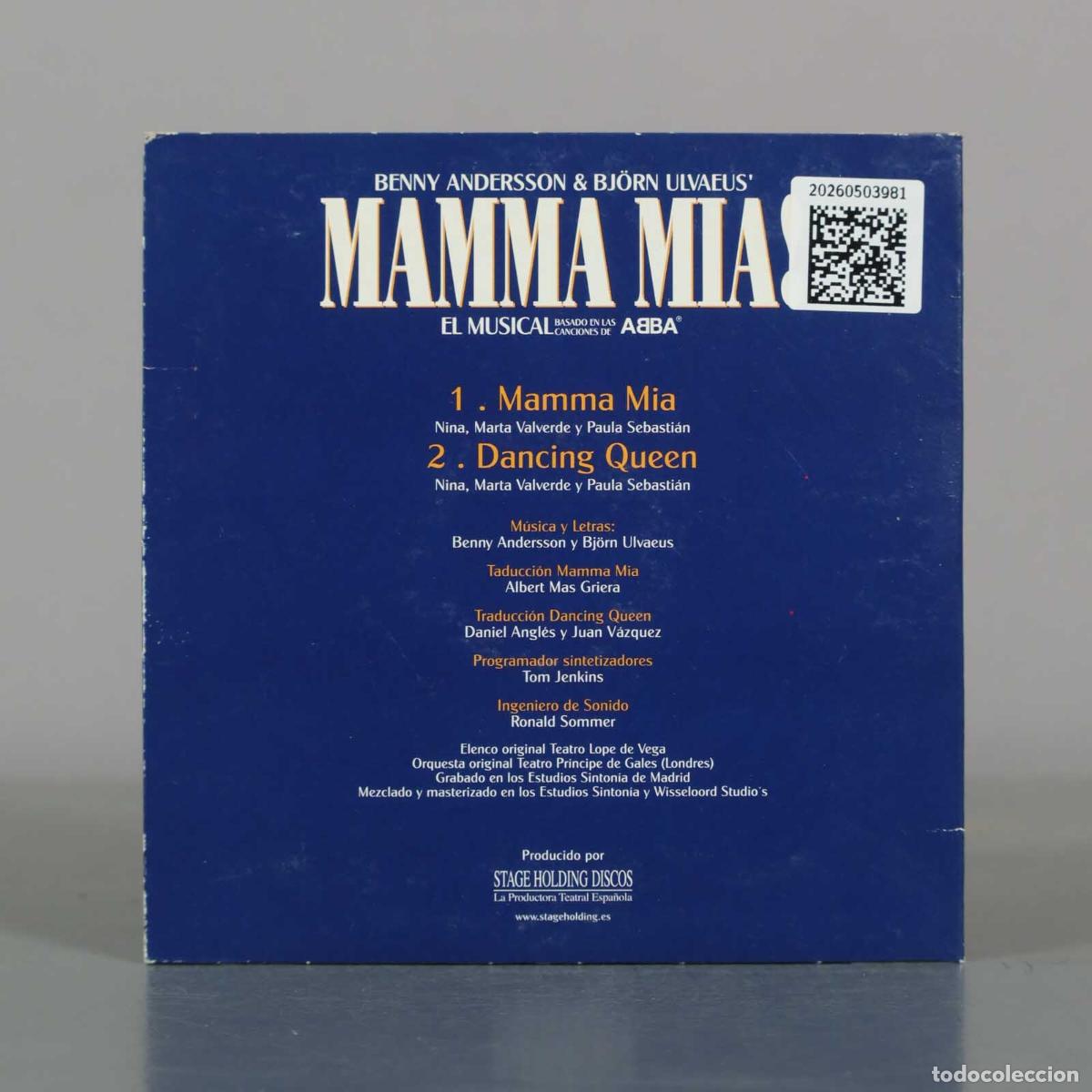 CDs de m&uacute;sica: CD. Mamma Mia! El Musical - Foto 2