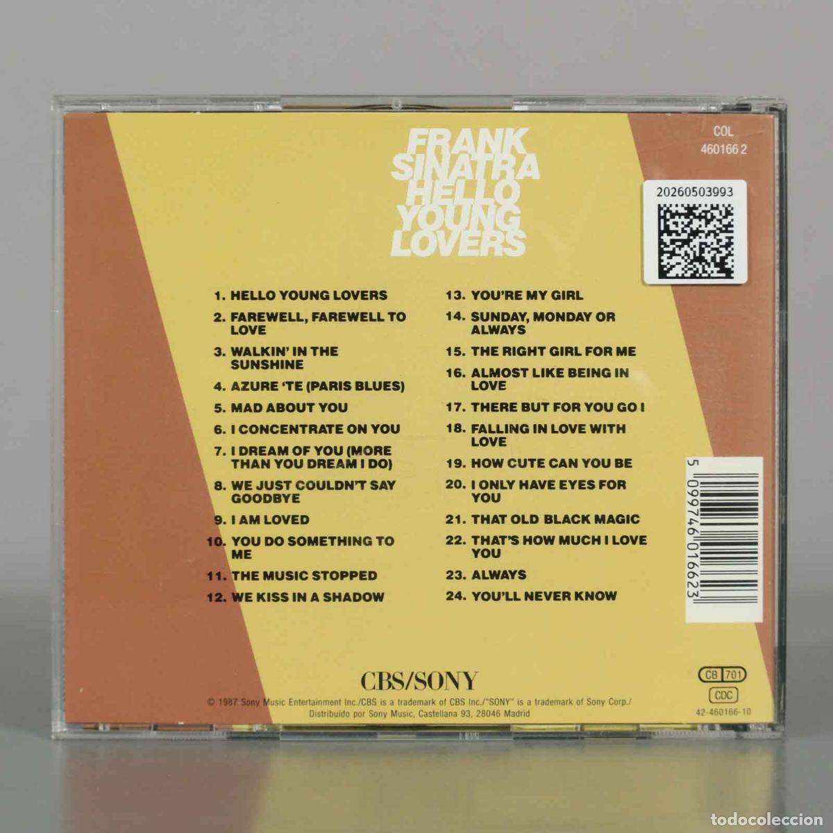 CDs de m&uacute;sica: CD. Hello Young Lovers - Frank Sinatra - Foto 2