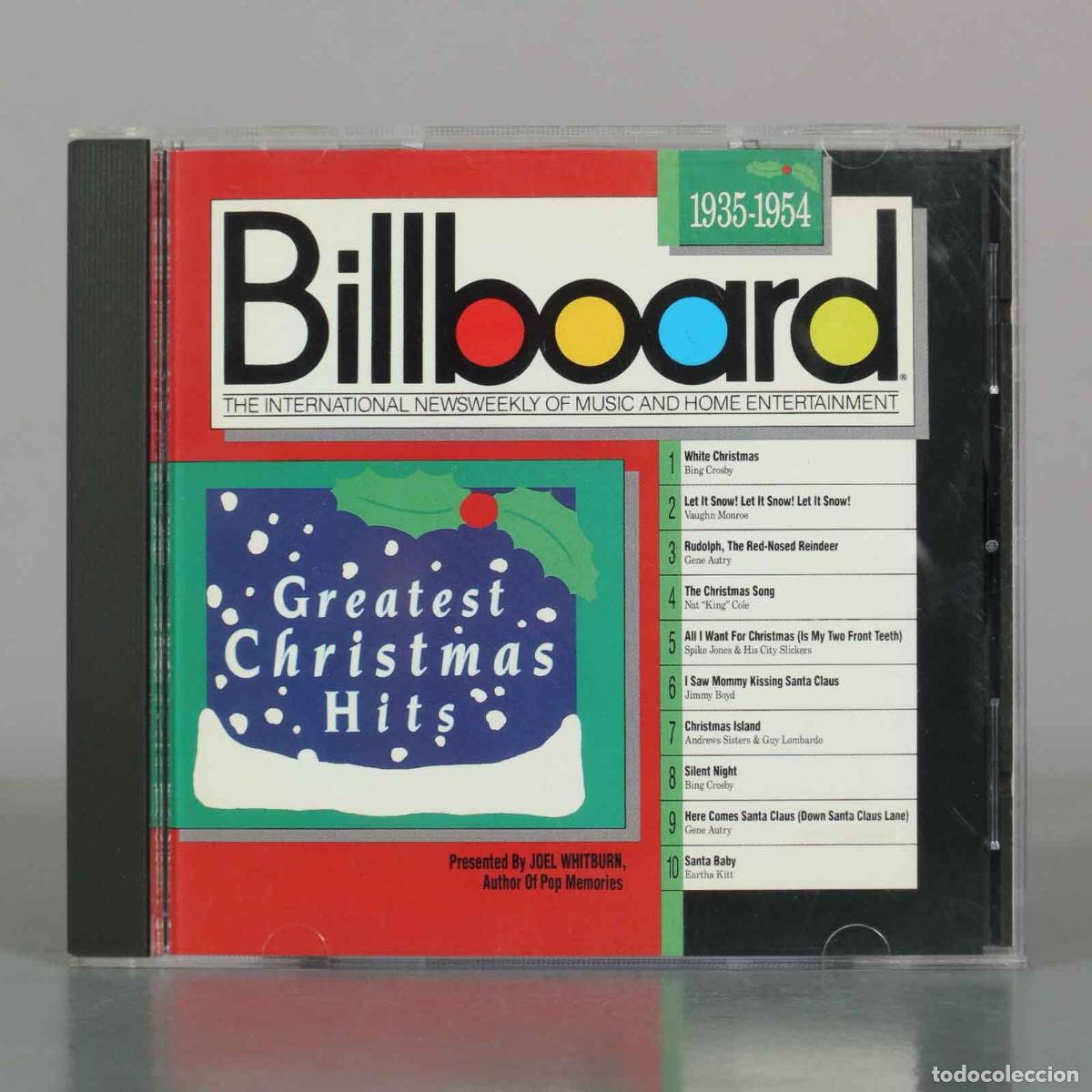 Music CDs: CD. Billboard Greatest Christmas Hits - Bing Crosby, Vaughn Monroe, Gene Autry, Nat King Cole, Spik