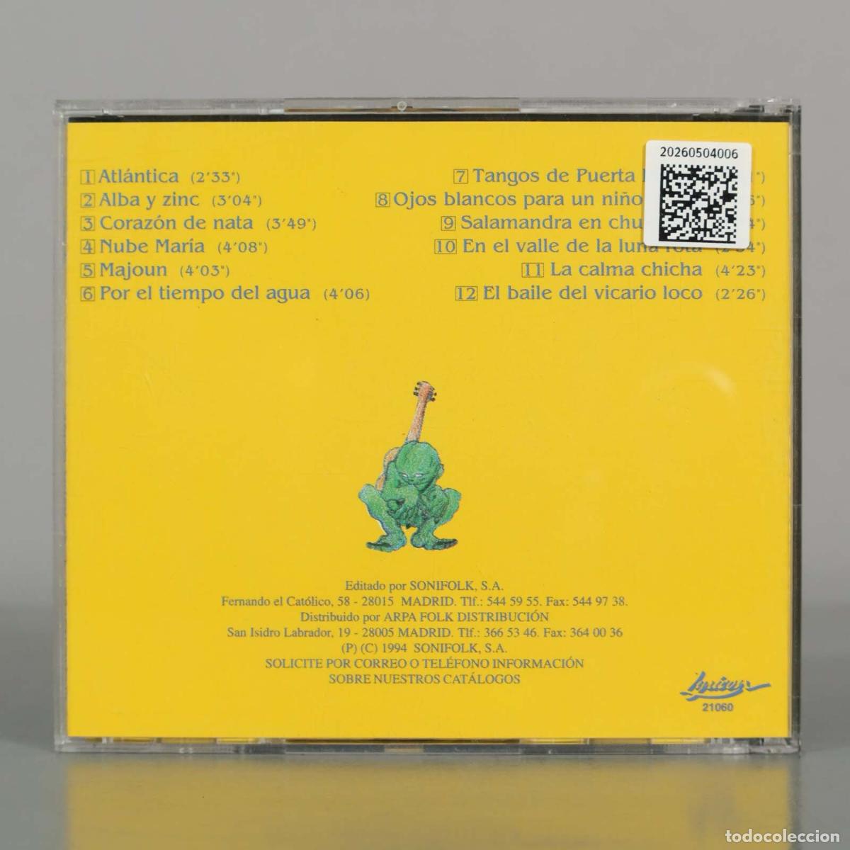 CDs de m&uacute;sica: CD. Al Ba&ntilde;o Mar&iacute;a - Elementales - Foto 2
