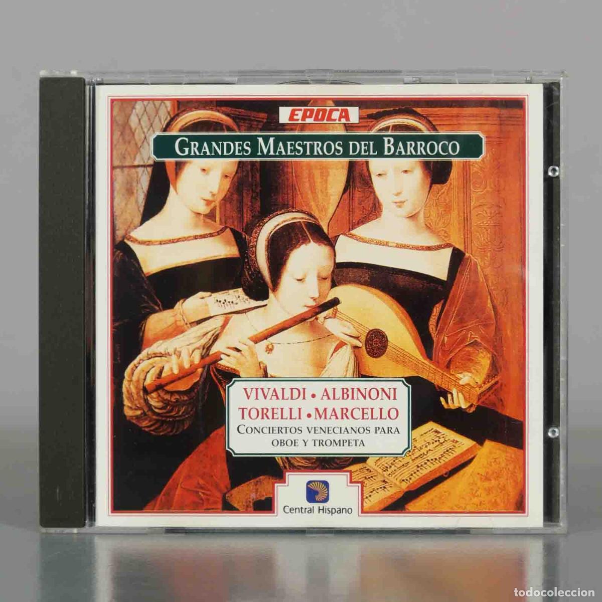 CDs de M&uacute;sica: CD. Grandes Maestros del Barroco - Conciertos Venecianos para Oboe y Trompeta - Vivaldi, Albinoni,
