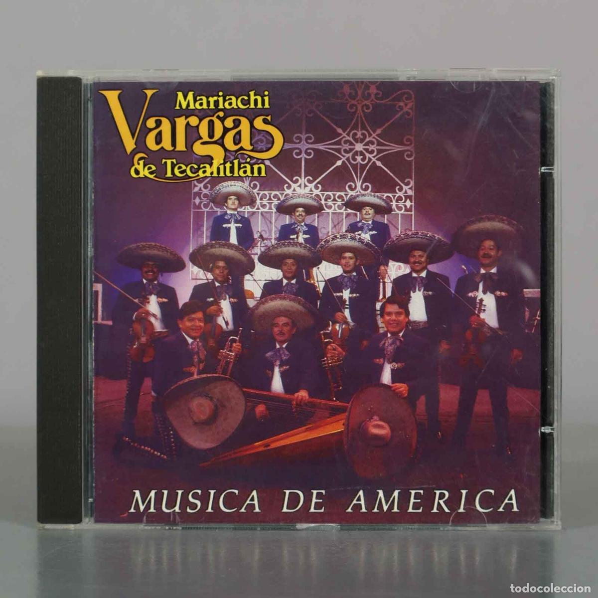 CDs de M&uacute;sica: CD. M&uacute;sica de Am&eacute;rica - Mariachi Vargas de Tecalitl&aacute;n