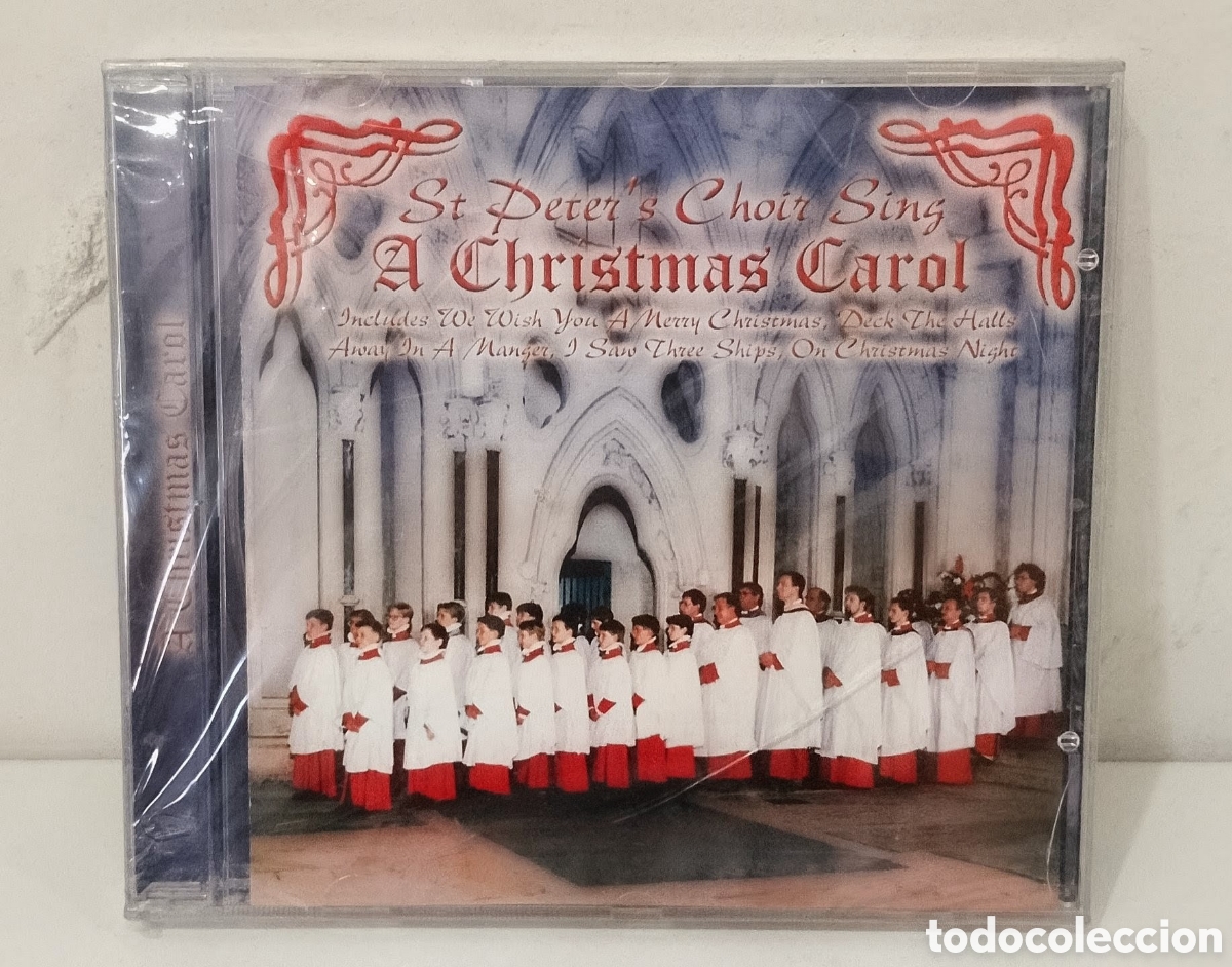 CDs de M&uacute;sica: A CHRISTMAS CAROL - ST. PETERS CHOIR SING. CD PRECINTADO