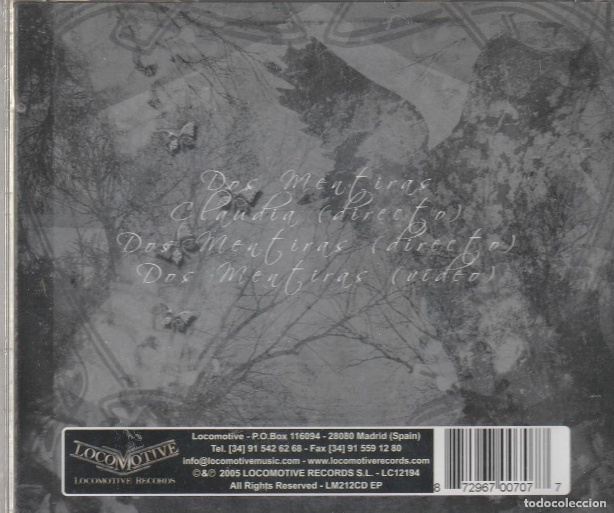 CDs de m&uacute;sica: Circus &ndash; Dos Mentiras-CD single-Goth Rock-2005- - Foto 2