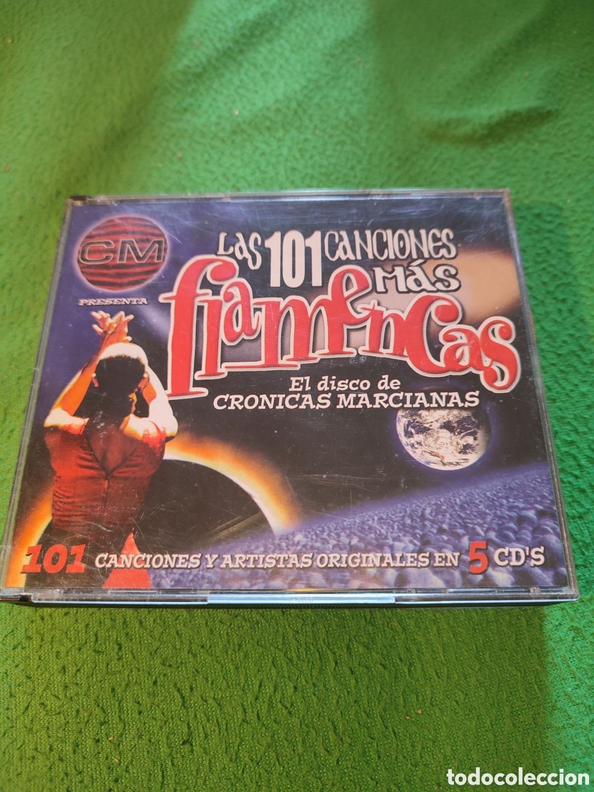 CDs de M&uacute;sica: Las 101 canciones m&aacute;s flamencas - Varios 5 cds