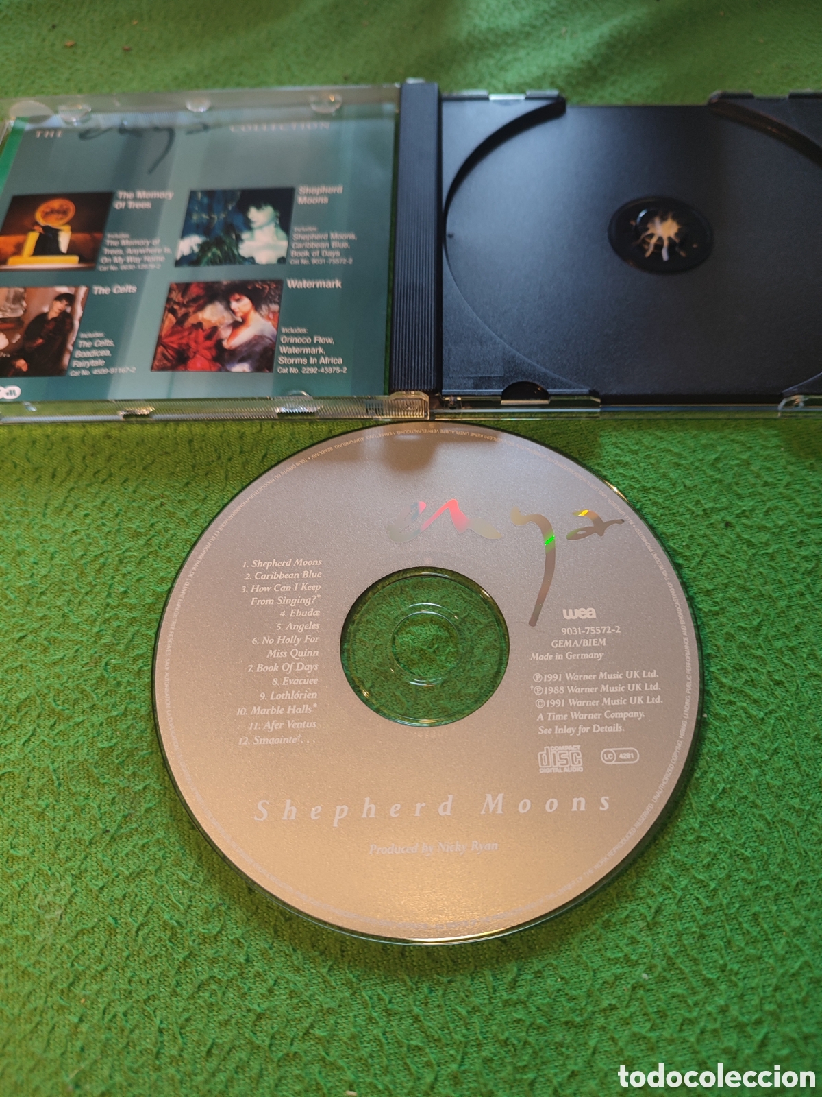 CDs de m&uacute;sica: Enya - Shepherd moon edici&oacute;n 1991 - Foto 2