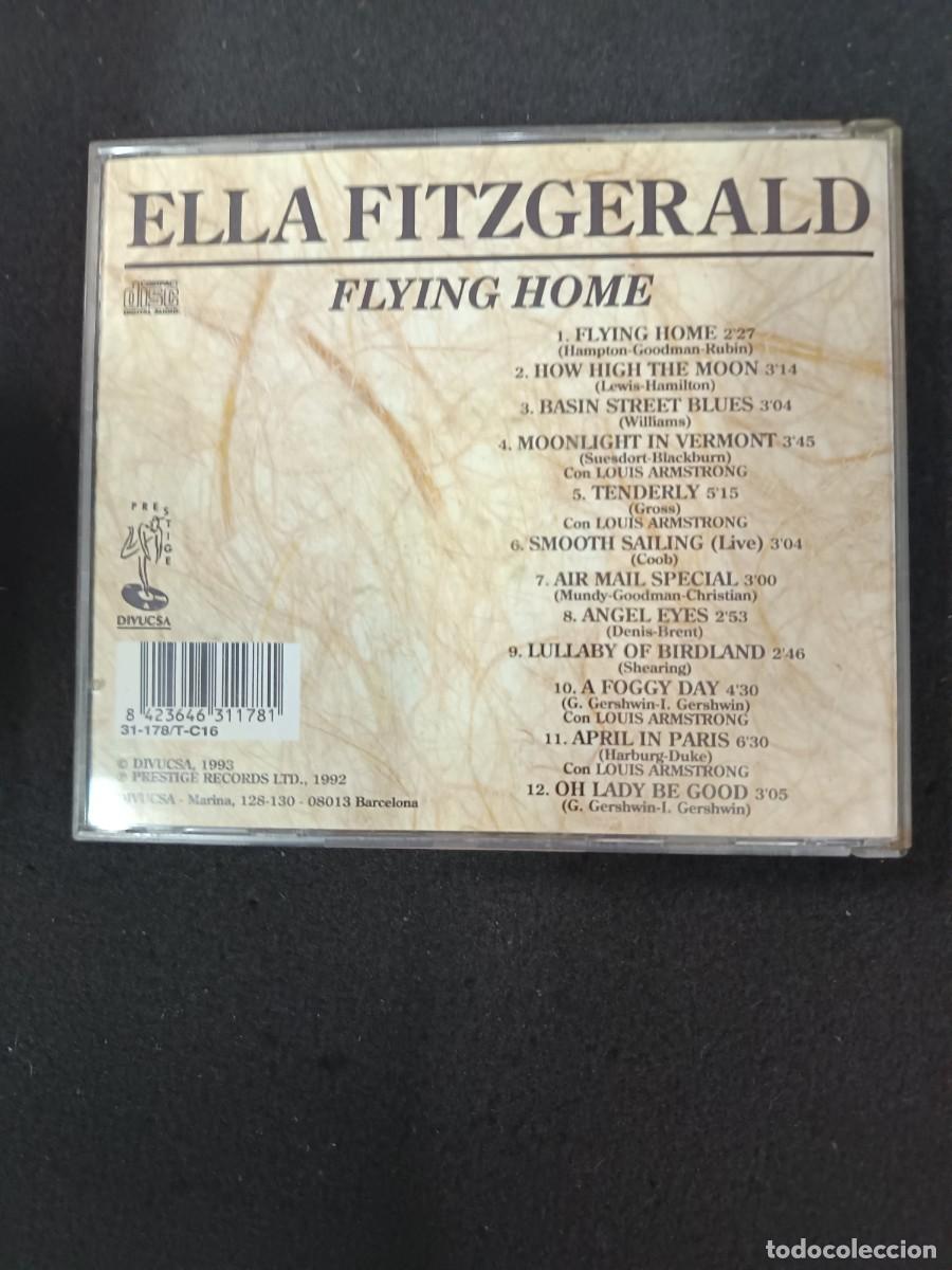 CDs de m&uacute;sica: ELLA FITZGERALD. FLYING HOME - Foto 2