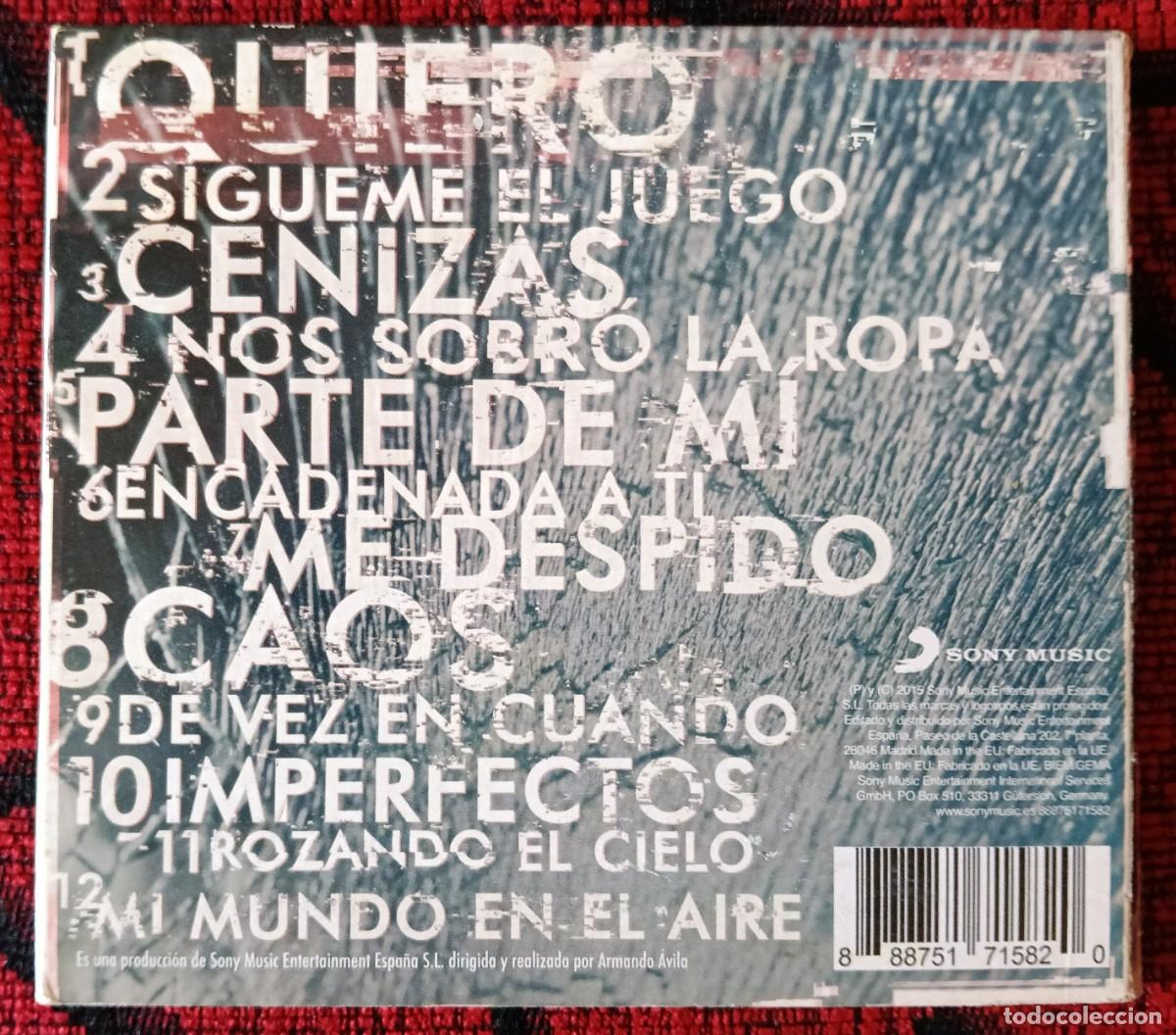 CDs de m&uacute;sica: MALU ** Caos ** CD 2015 - Foto 2