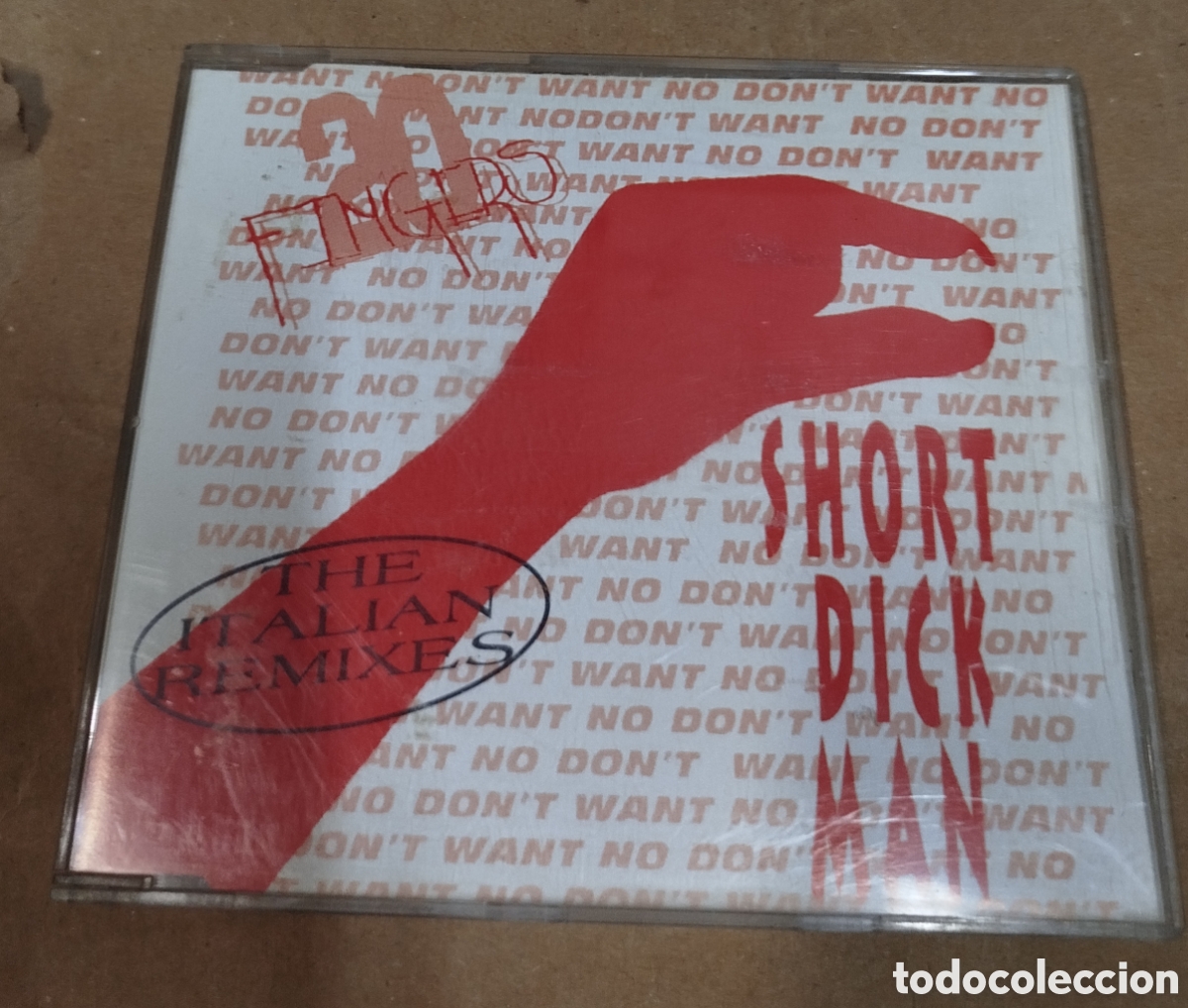 CDs de M&uacute;sica: 20 Fingers &lrm;&ndash; Short Dick Man (The Italian Remixes). Cs single