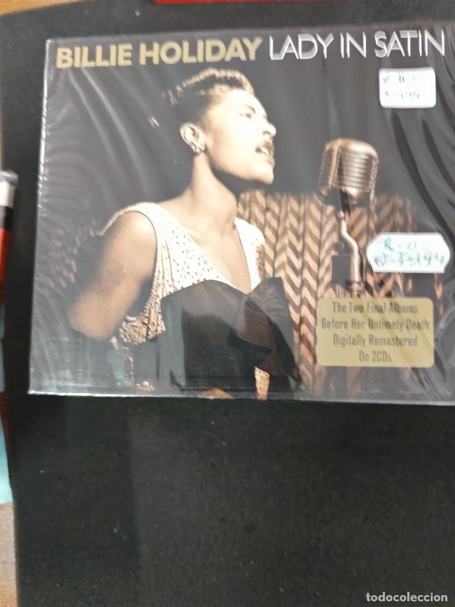 CDs de M&uacute;sica: 2 CD. BILLIE HOLIDAY. LADY IN SATIN. 2 CD.