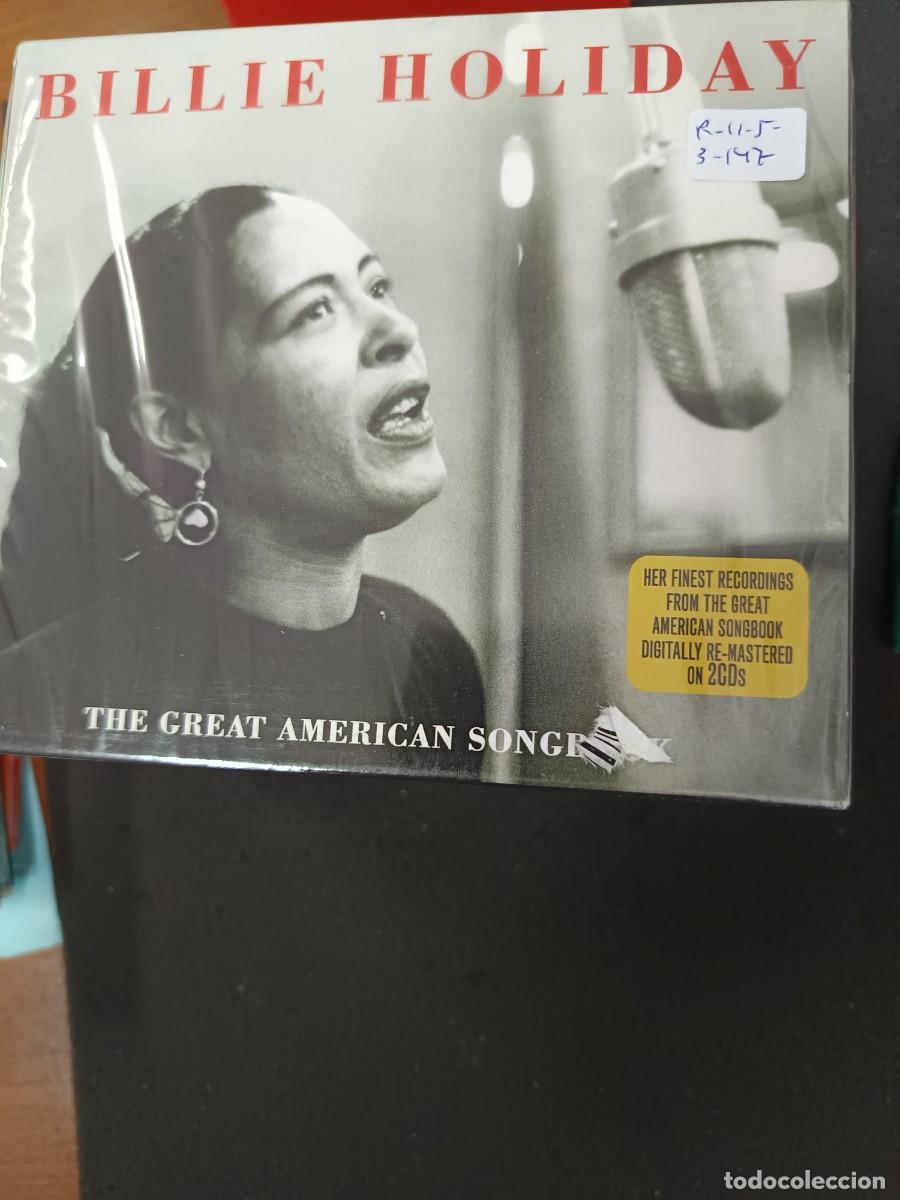CDs de M&uacute;sica: 2 CD. BILLIE HOLIDAY. THE GREAT AMERICAN SONGBOOK. 2 CD