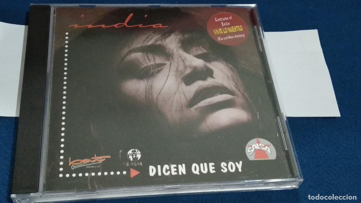 CDs de M&uacute;sica: INDIA Dicen que soy CD ALBUM BAT 1994 ESPA&Ntilde;A- DUO MARC ANTHONNY Vivir lo nuestro CONTIENE 9 TEMAS
