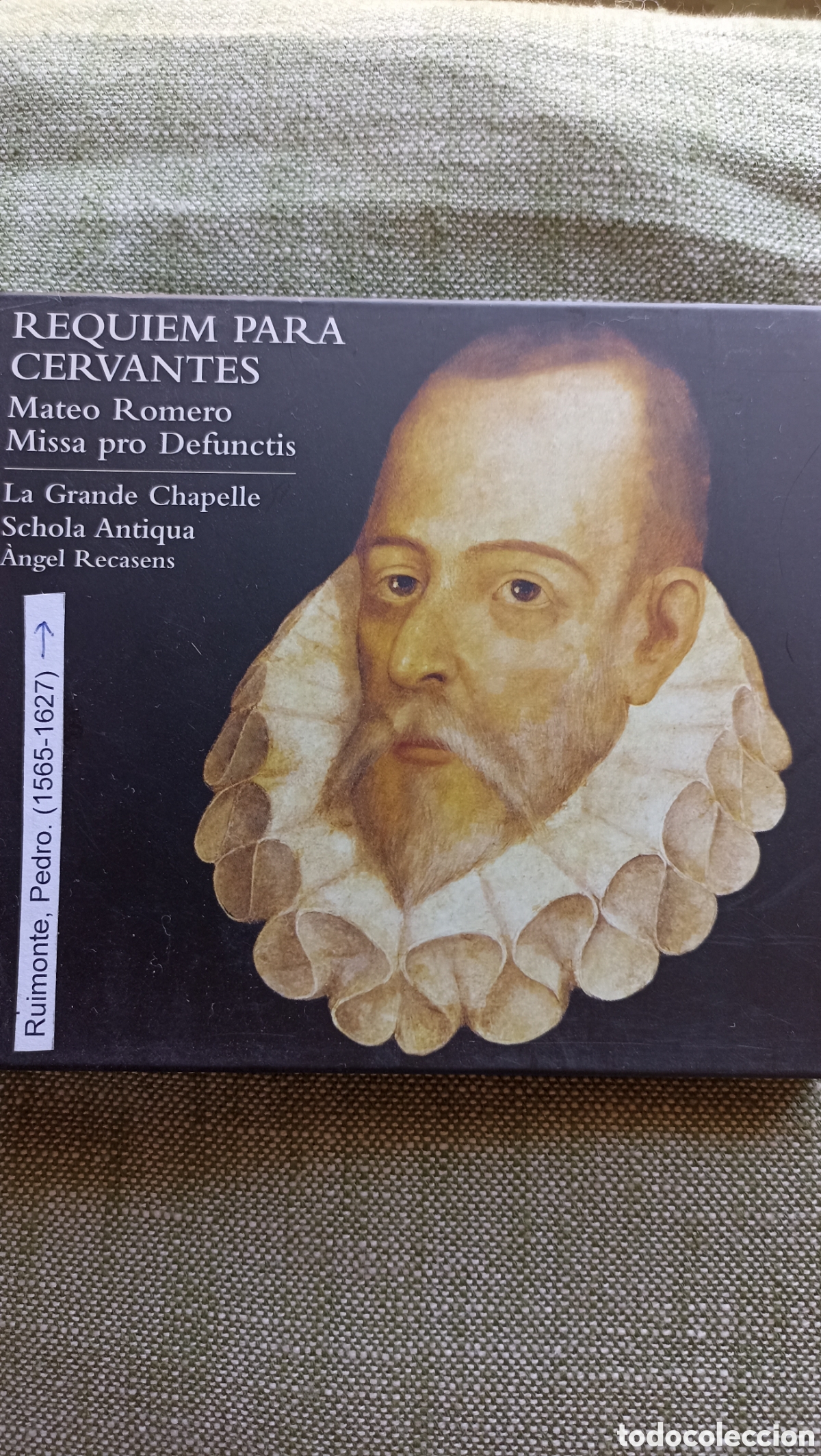 CDs de M&uacute;sica: CD Requiem para Cervantes, que presenta la Missa pro Defunctis de Mateo Romero