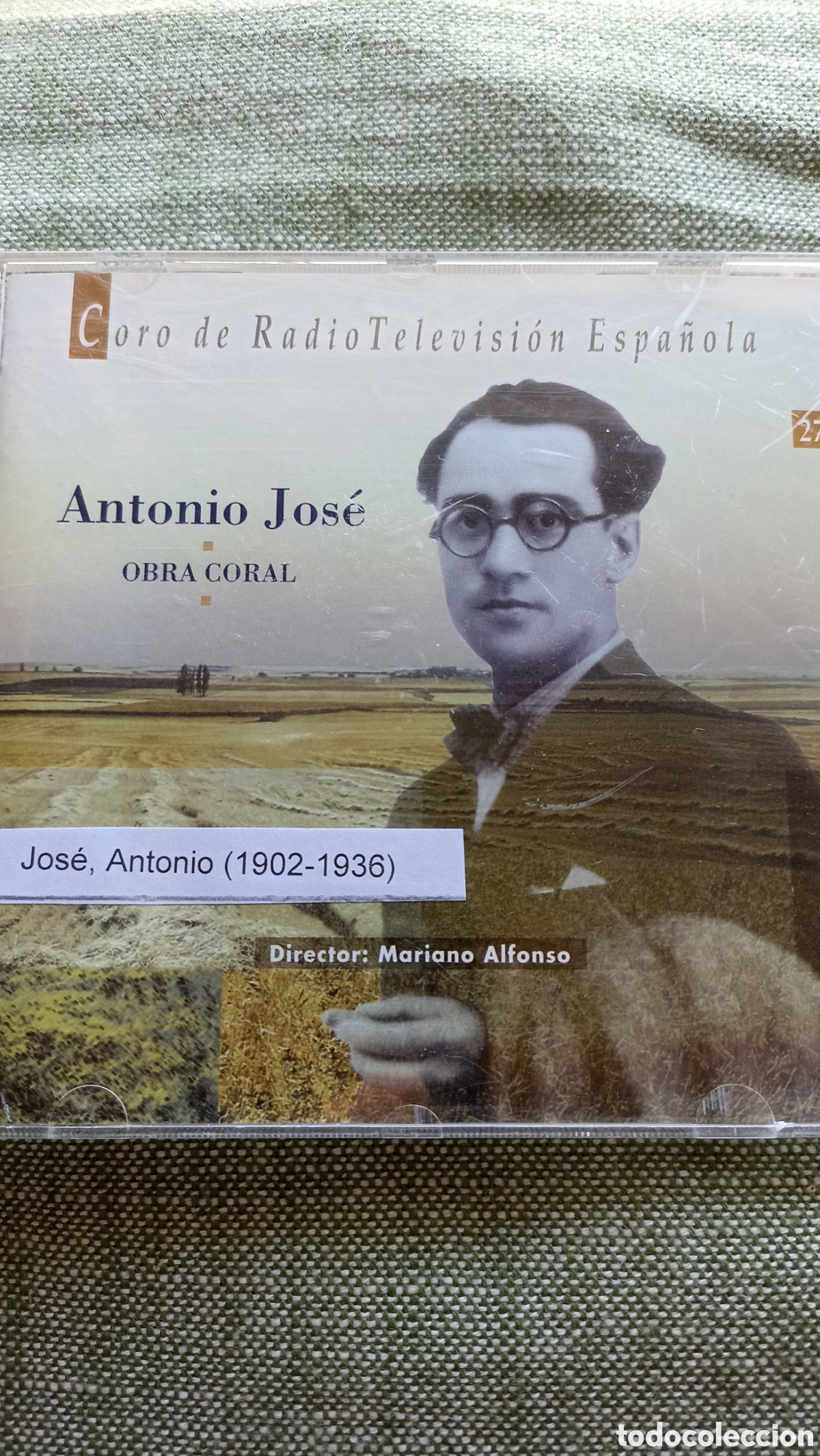 CDs de M&uacute;sica: Antonio Jos&eacute; - Obra Coral / M&uacute;sico de Castilla (Integral para coro)