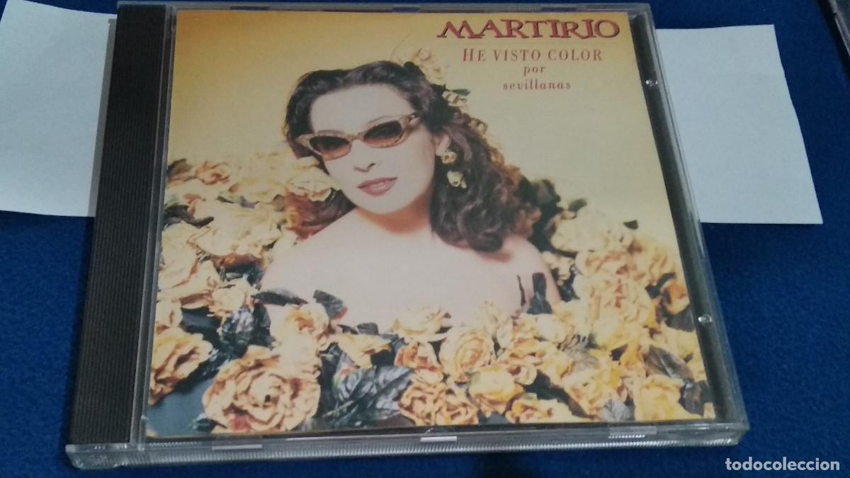 CDs de M&uacute;sica: MARTIRIO / HE VISTO COLOR - CD 1994 BMG ARIOLA - HE VISTO COLOR POR SEVILLANAS