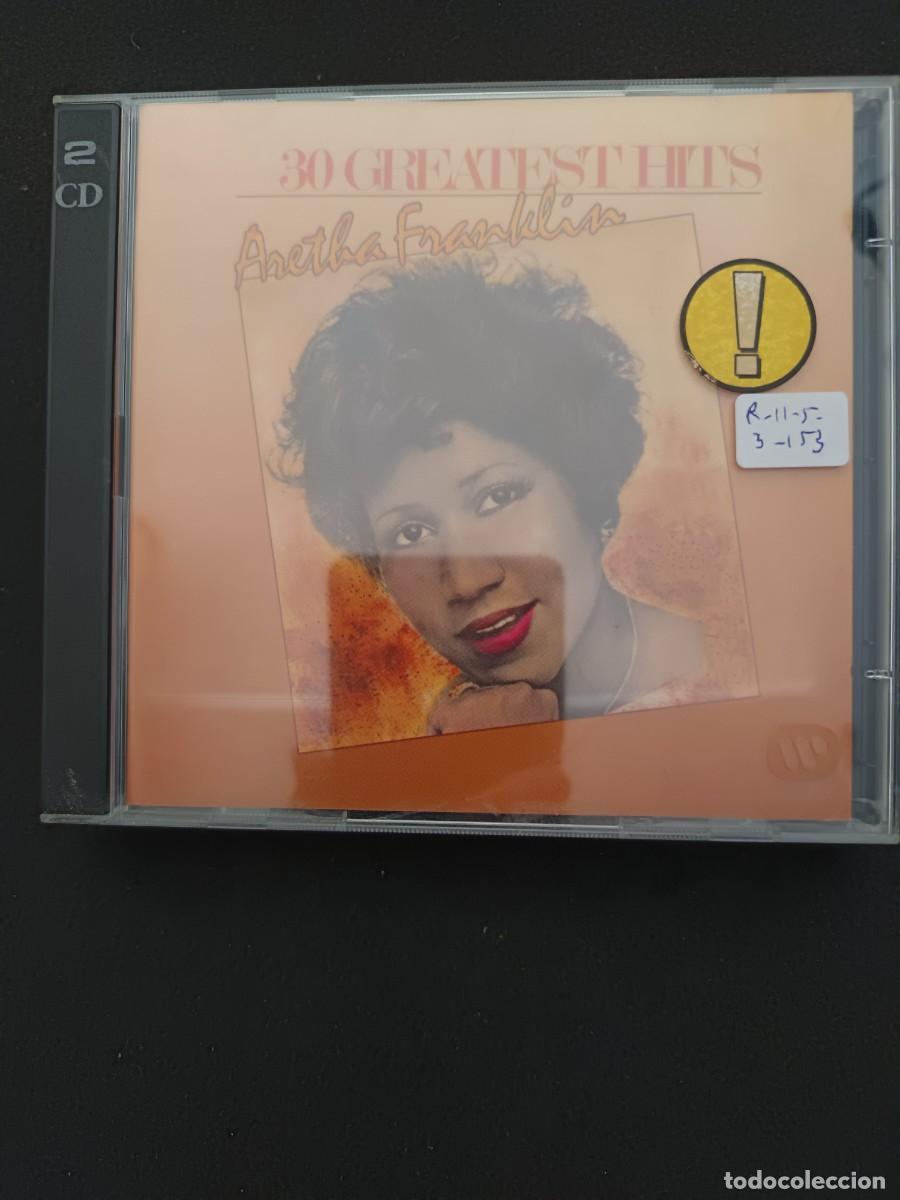 CDs de M&uacute;sica: 2 CD. ARETHA FRANKLIN. 30 GREATEST HITS. 2 CD