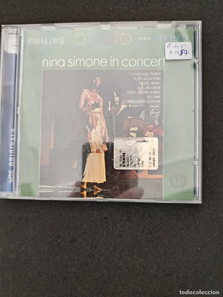 CDs de m&uacute;sica: NINA SIMONE IN CONCERT - Foto 1