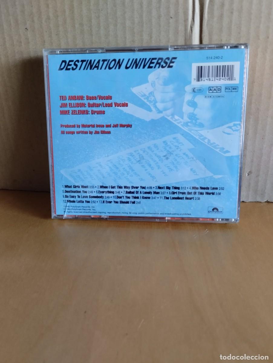 CDs de m&uacute;sica: MATERIAL ISSUE ----- DESTINATION UNIVERSE - Foto 2
