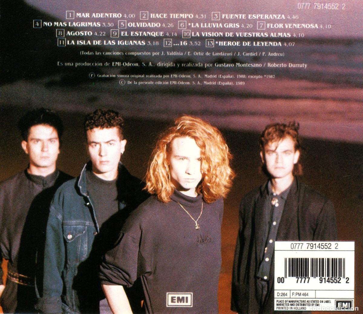 CDs de m&uacute;sica: HEROES DEL SILENCIO. EL MAR NO CESA. CD. - Foto 2