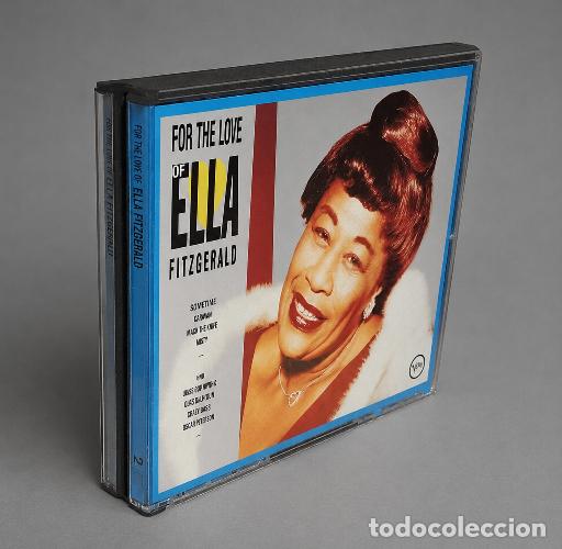 CDs de M&uacute;sica: [DOBLE CD SET BOX]. ELLA FITZGERALD. FOR THE LOV OF ELLA. RECOPILATORIO.