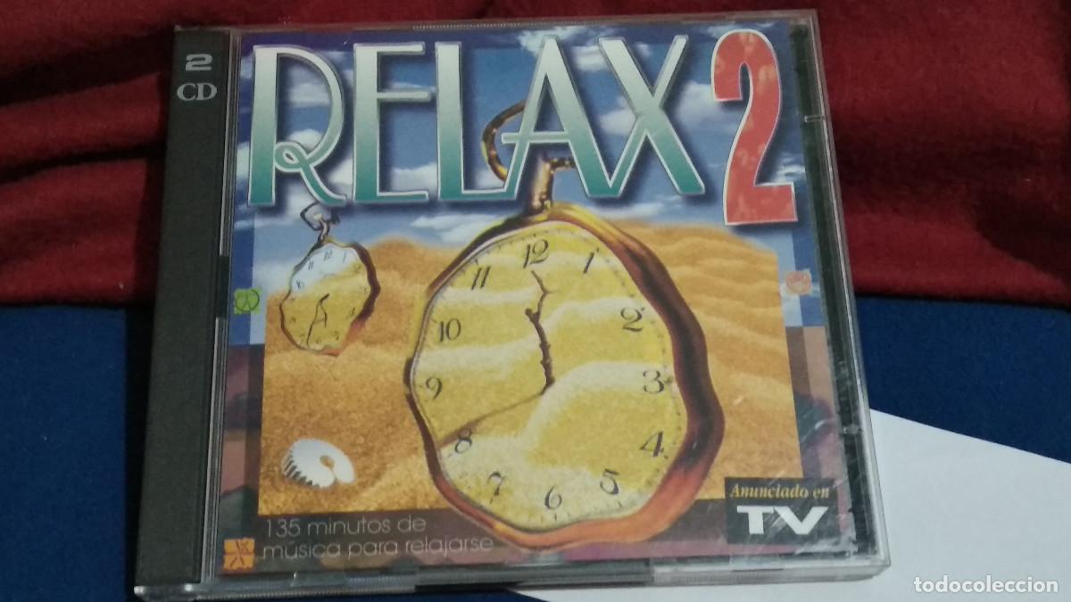 CDs de M&uacute;sica: RELAX 2. DOBLE CD CON 135 MINUTOS DE M&Uacute;SICA DE RELAX - CD 2 CISCOS - 1995 SONY CBS - PERFECTOS